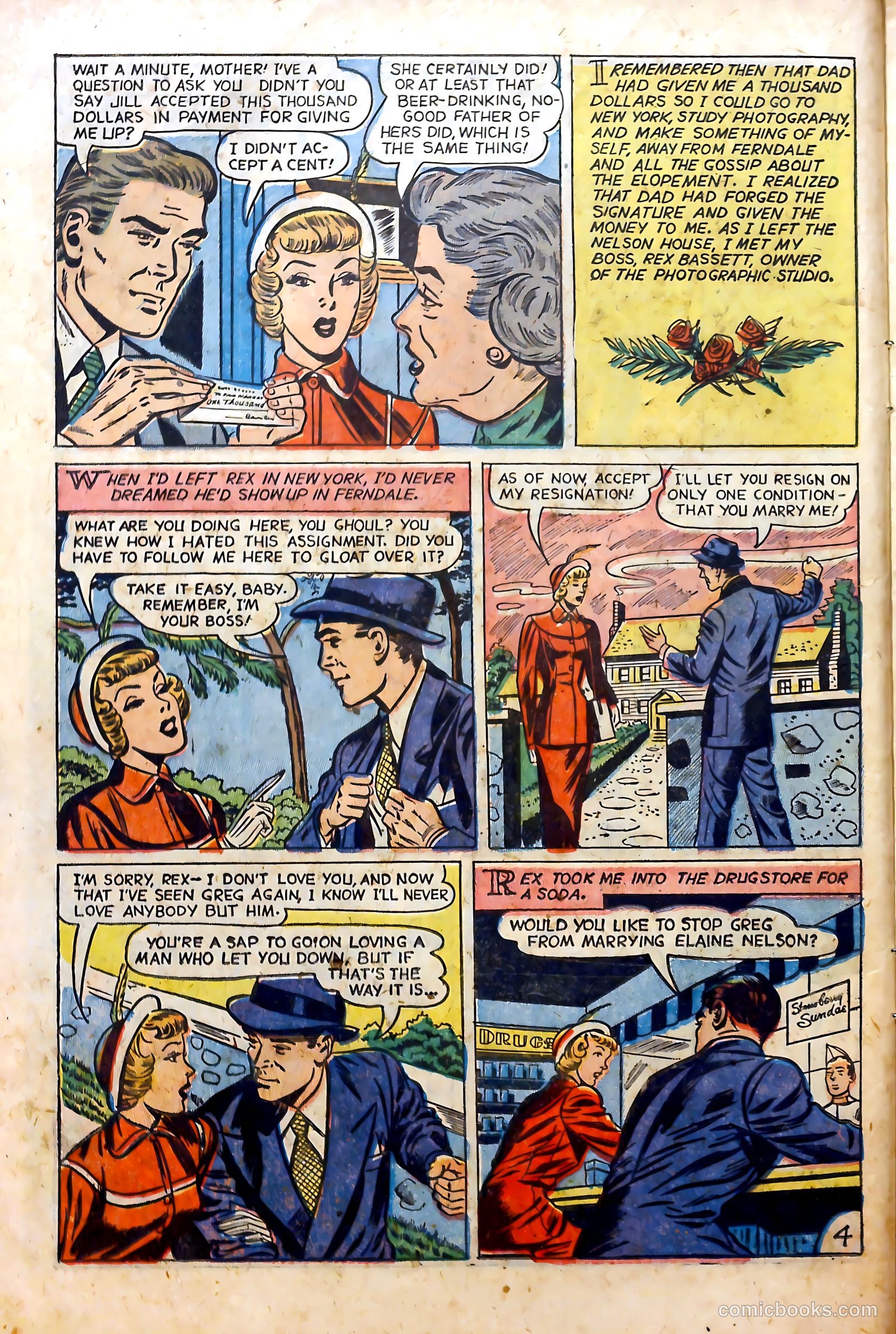 Real Love #57 (1953) — page 14 of 36