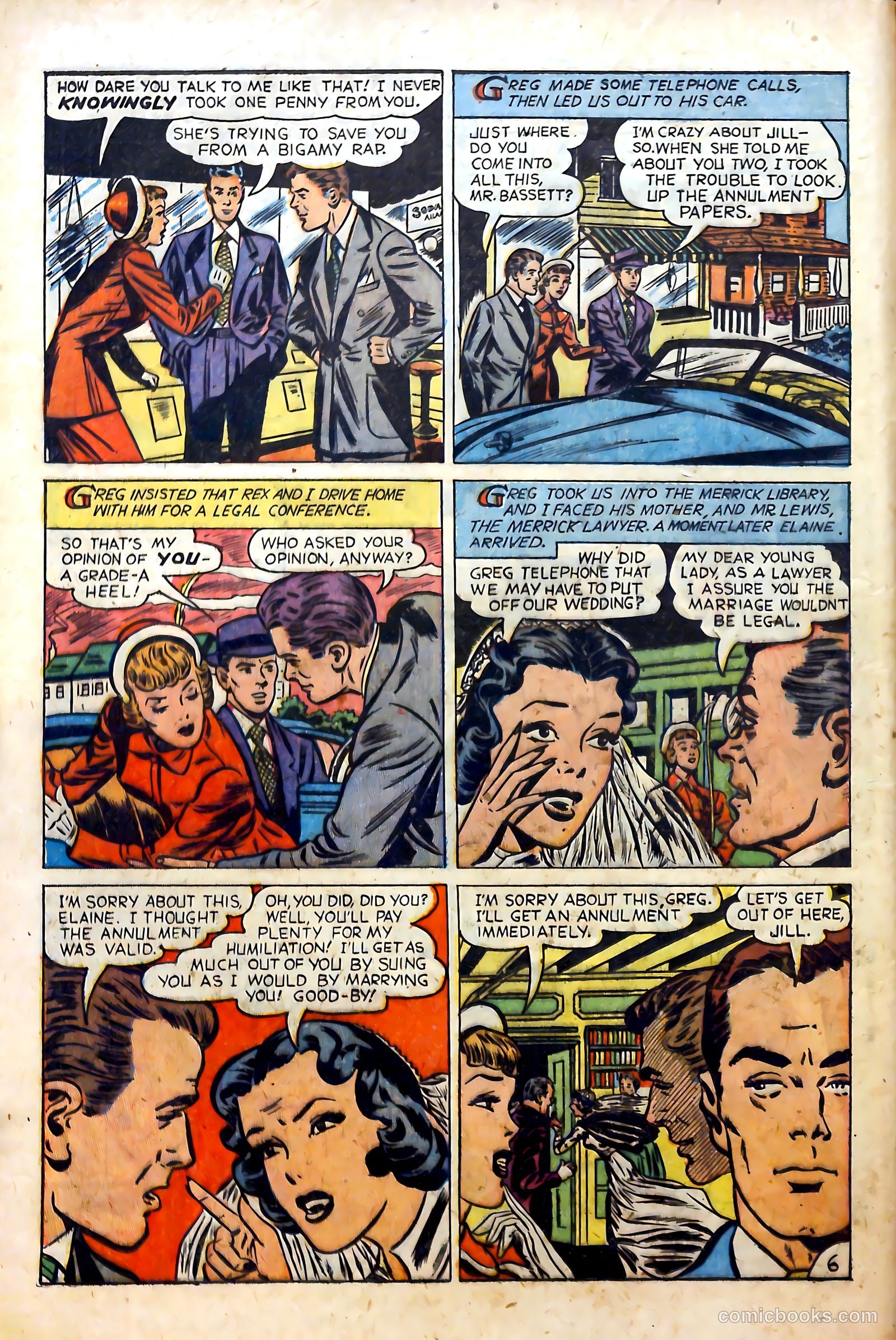 Real Love #57 (1953) — page 16 of 36