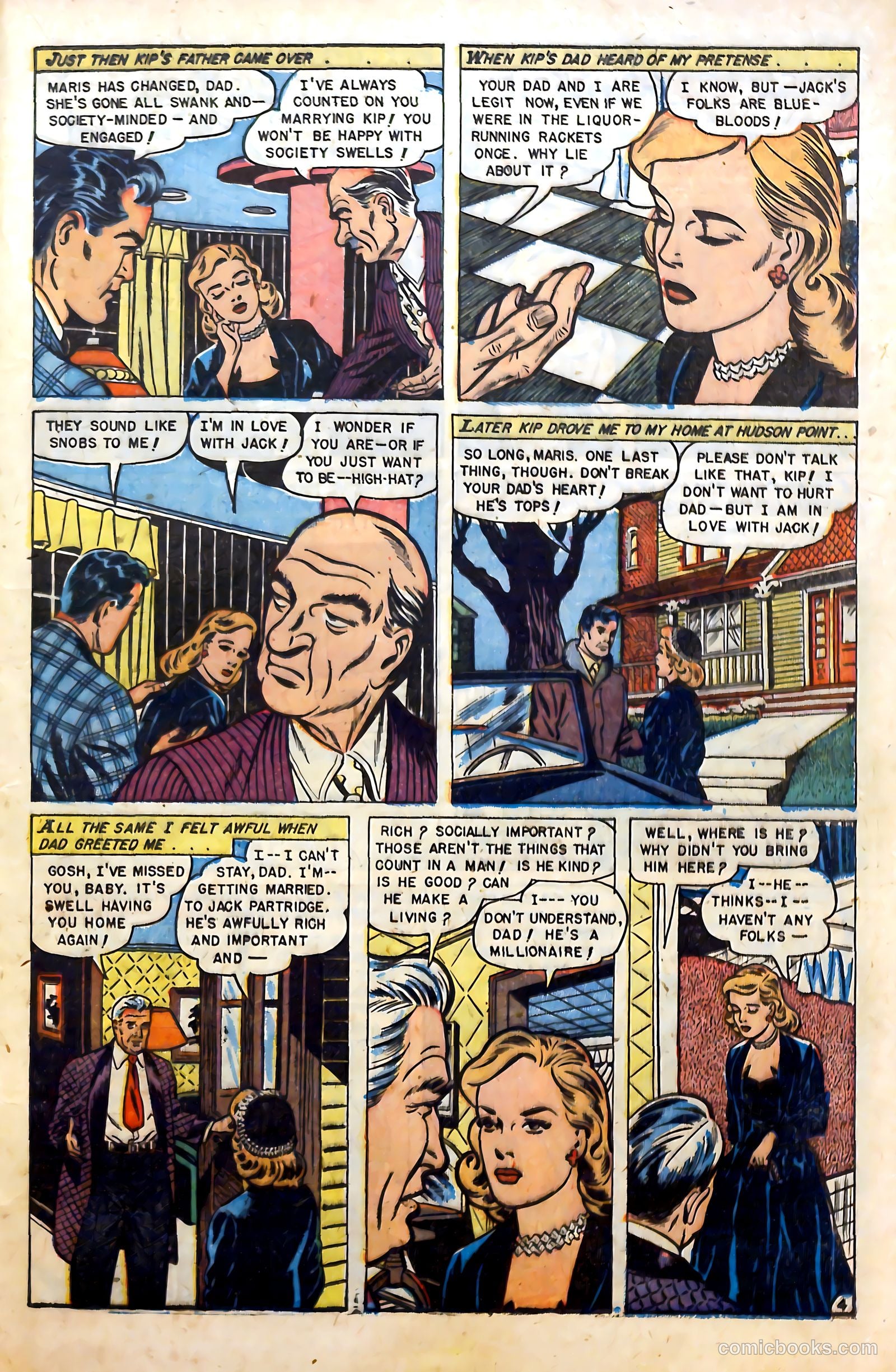 Real Love #57 (1953) — page 21 of 36