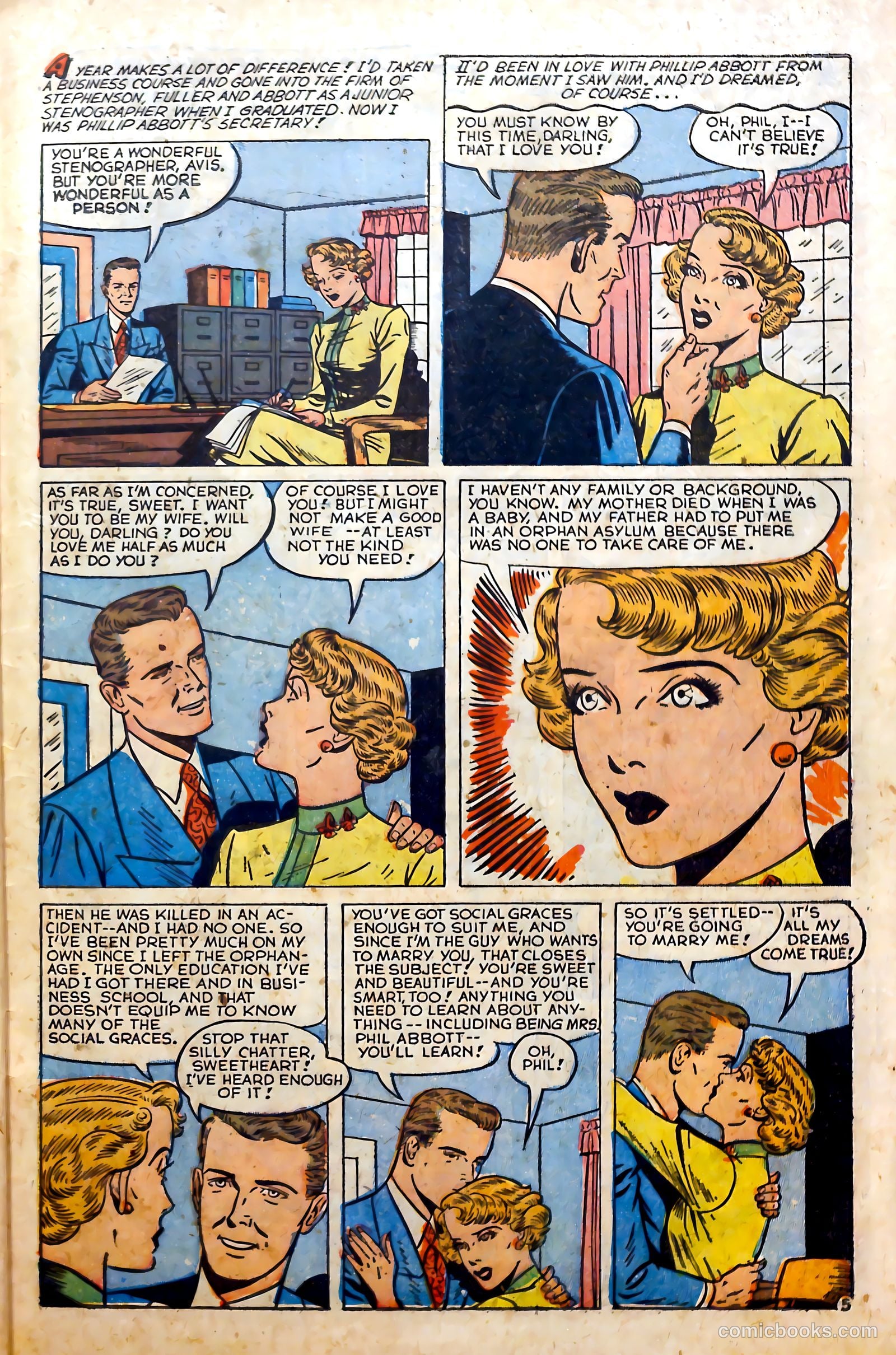 Real Love #57 (1953) — page 31 of 36