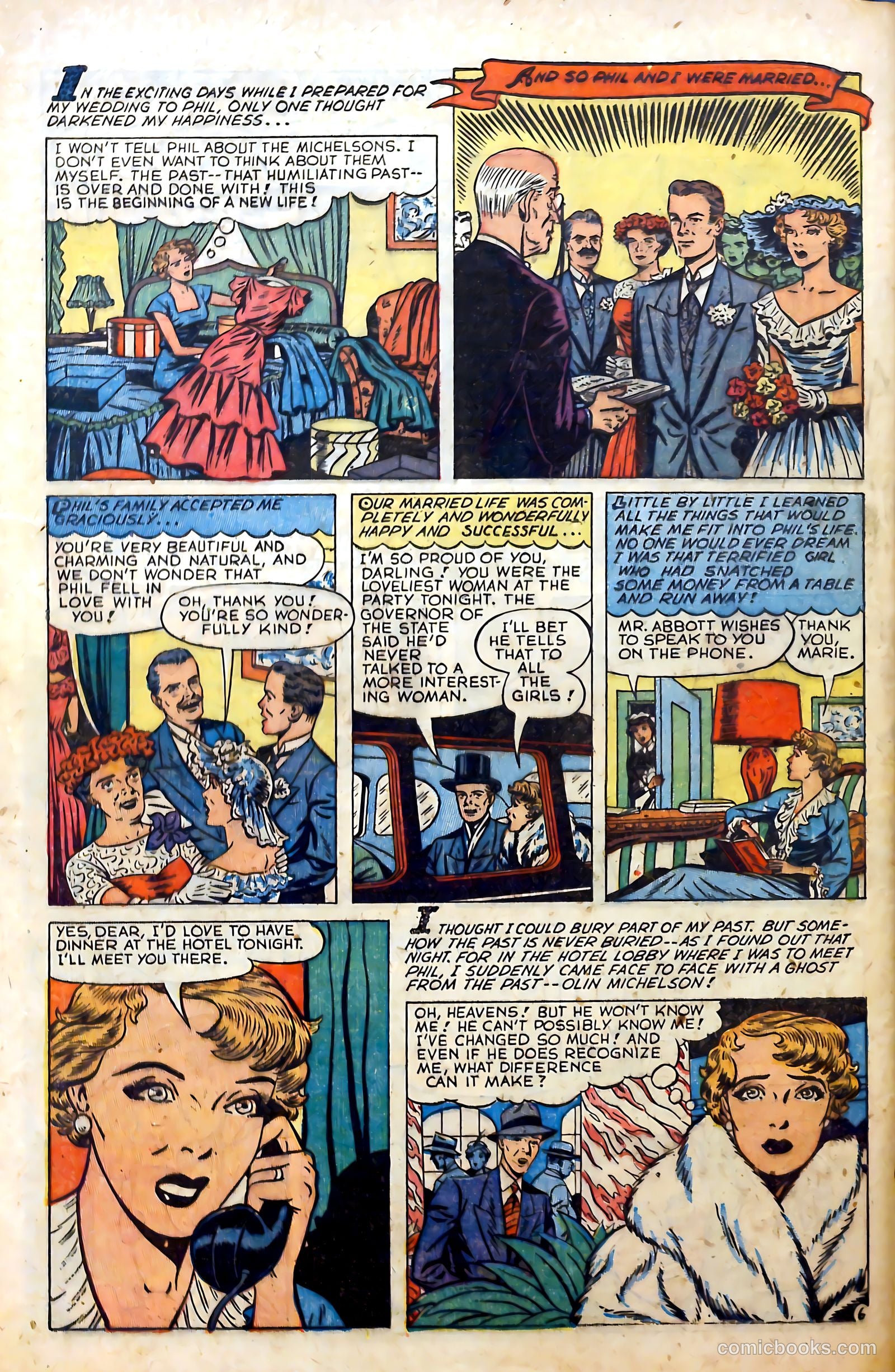 Real Love #57 (1953) — page 32 of 36