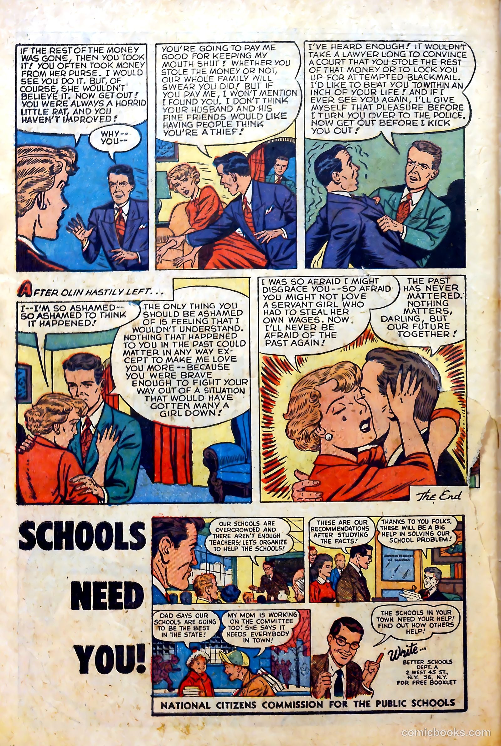 Real Love #57 (1953) — page 34 of 36