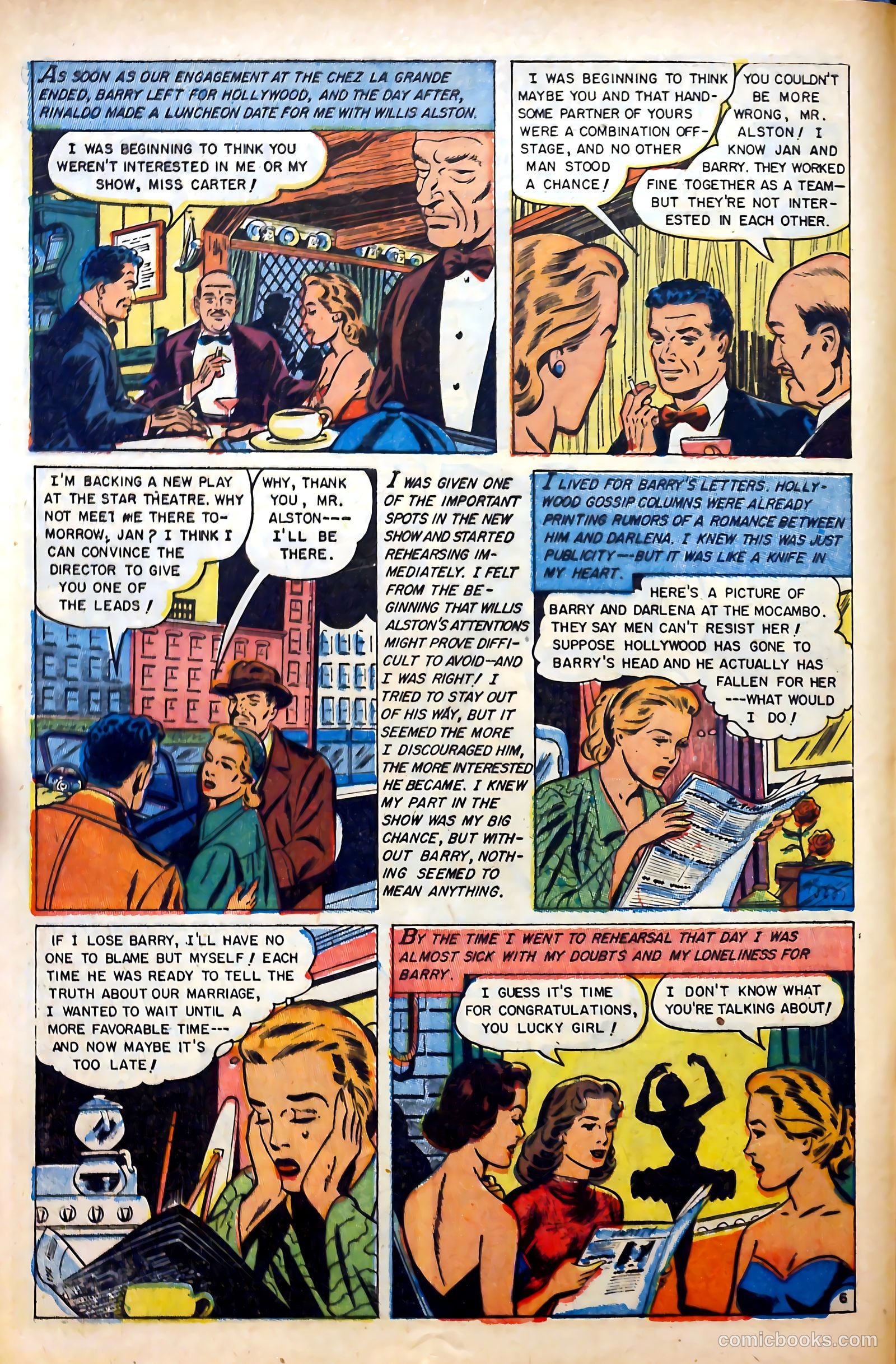Real Love #58 (1953) — page 8 of 36