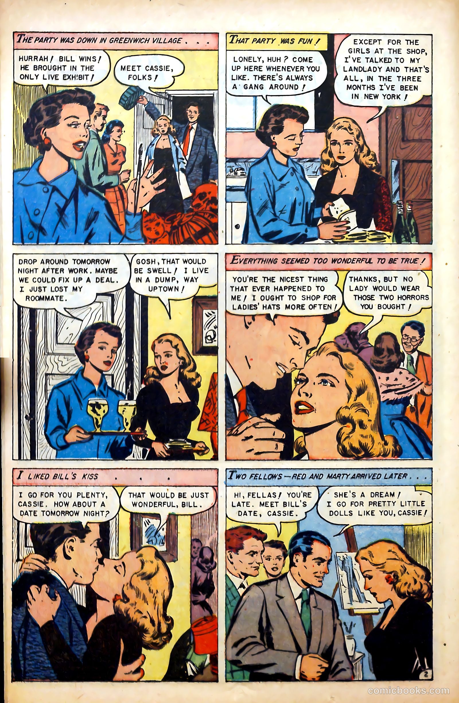 Real Love #58 (1953) — page 12 of 36