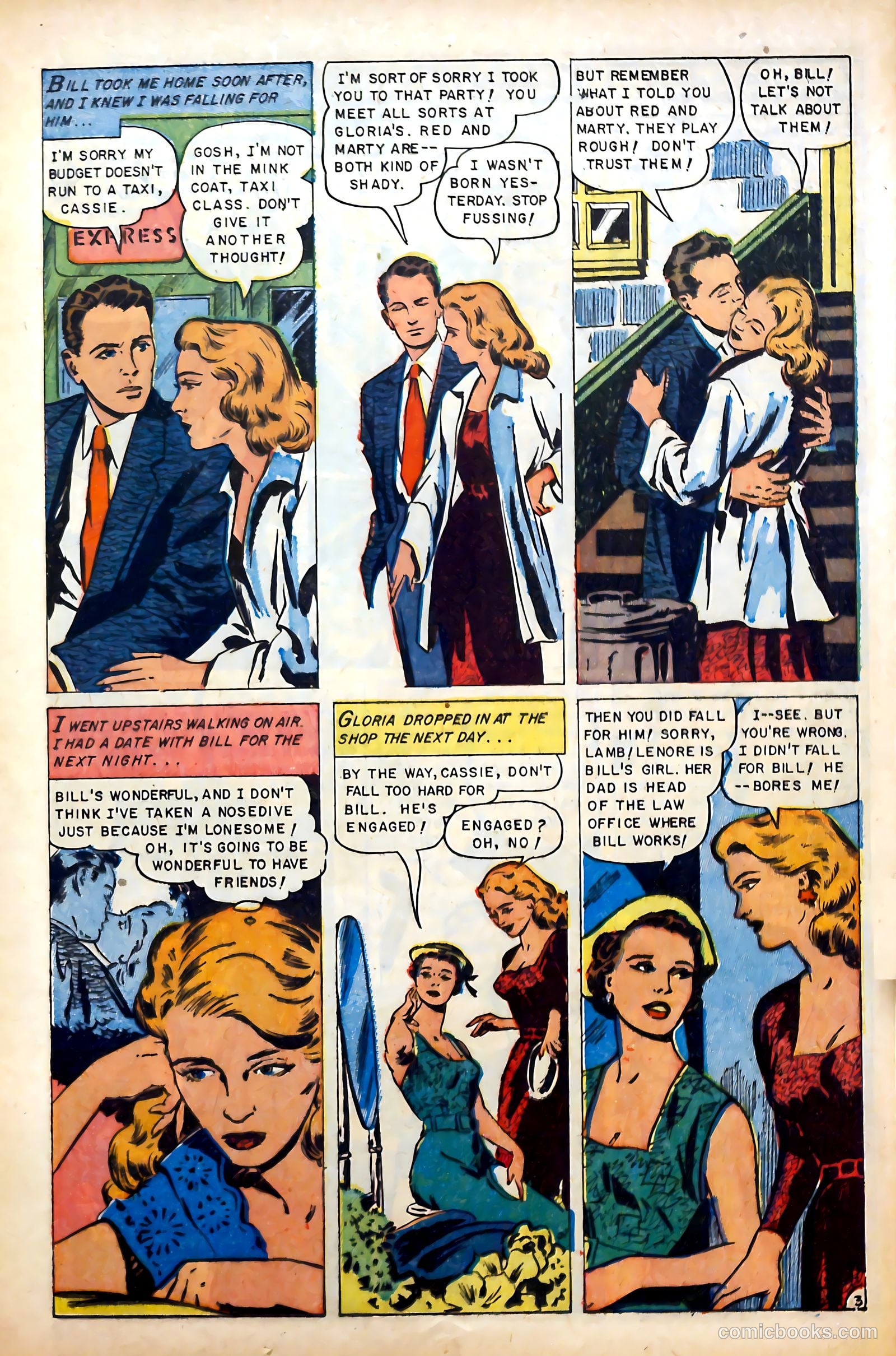 Real Love #58 (1953) — page 13 of 36