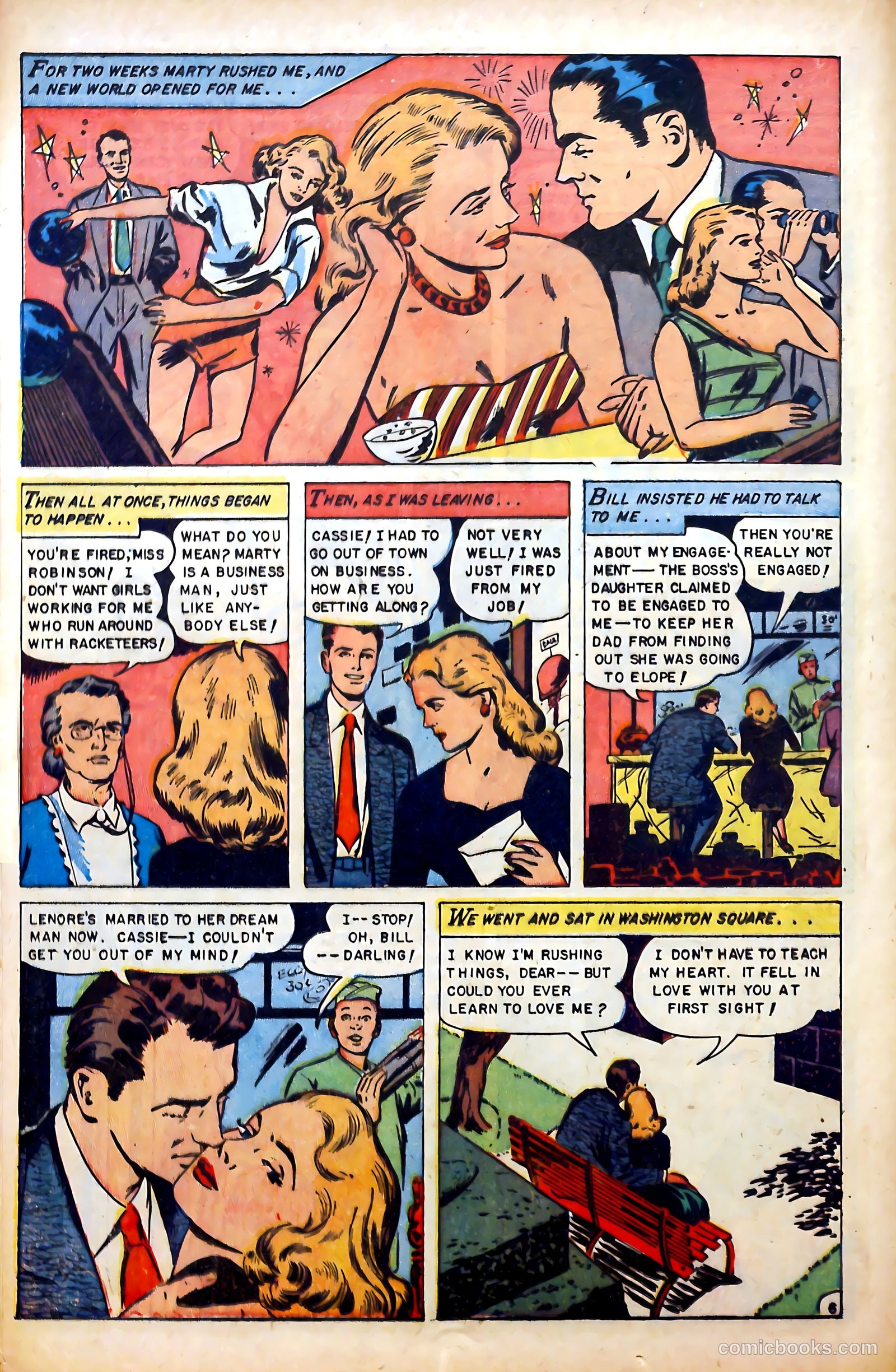 Real Love #58 (1953) — page 16 of 36