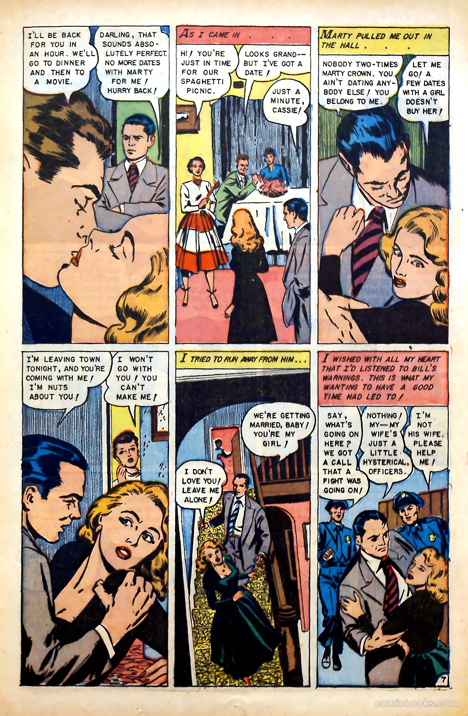 Real Love #58 (1953) — page 17 of 36