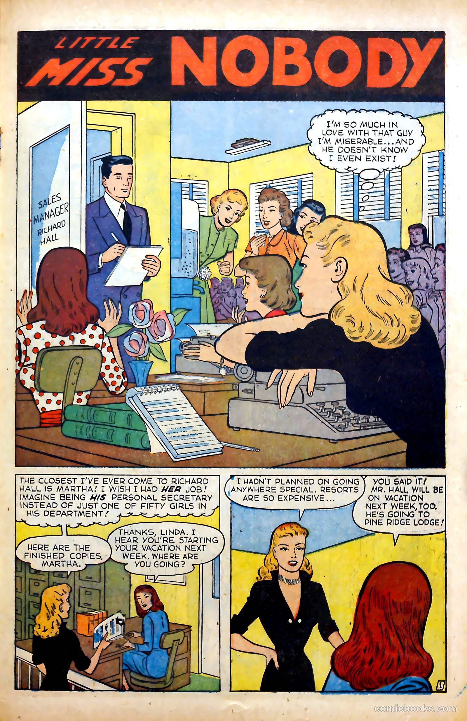 Real Love #58 (1953) — page 19 of 36
