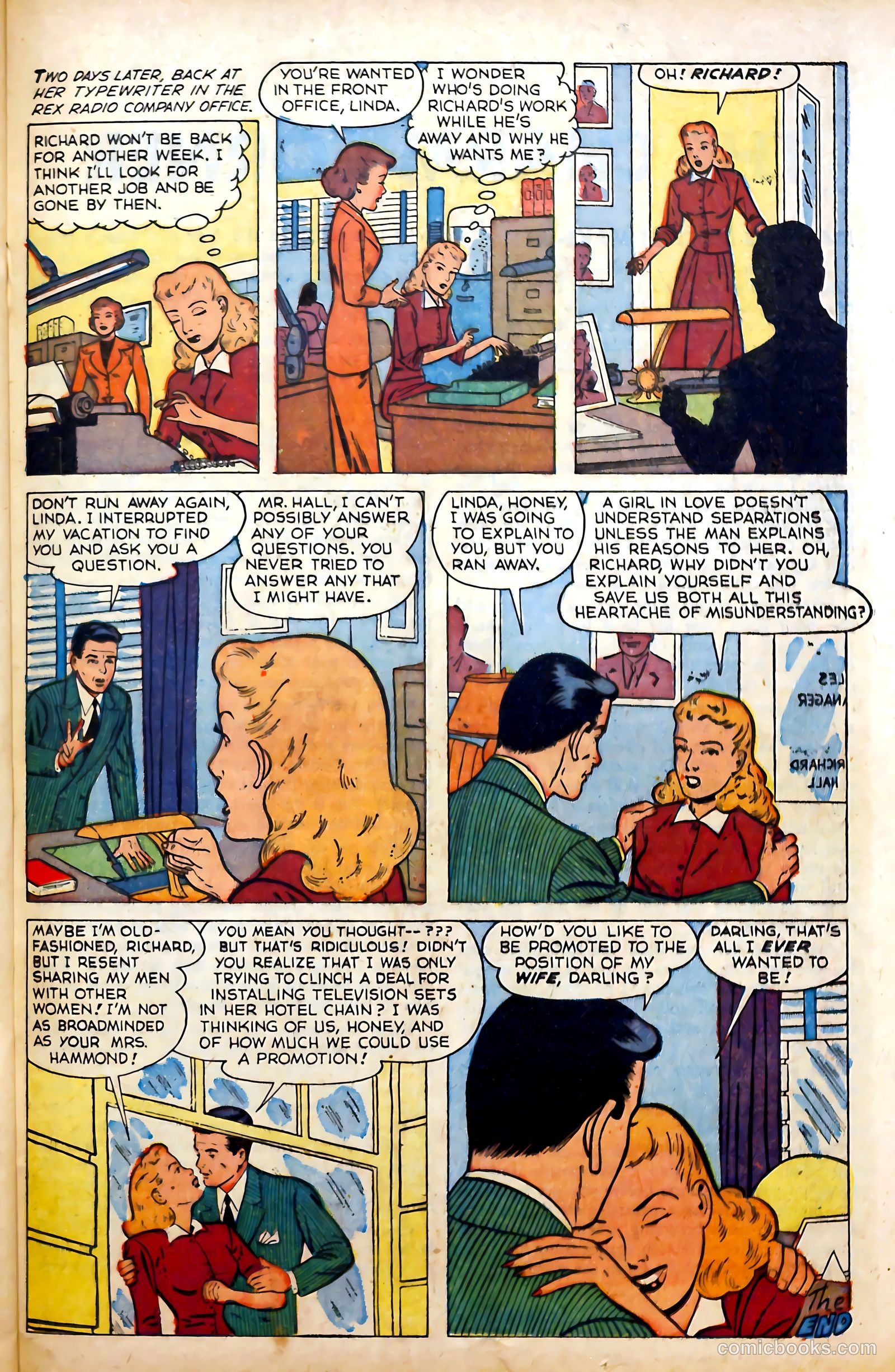 Real Love #58 (1953) — page 25 of 36