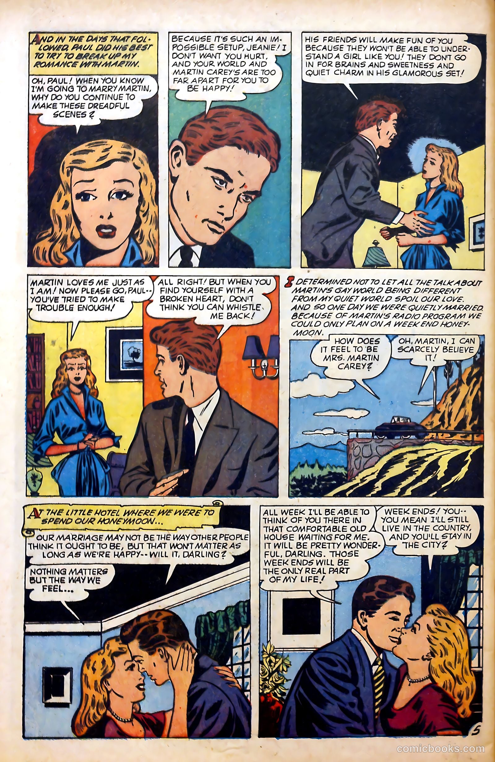 Real Love #58 (1953) — page 32 of 36