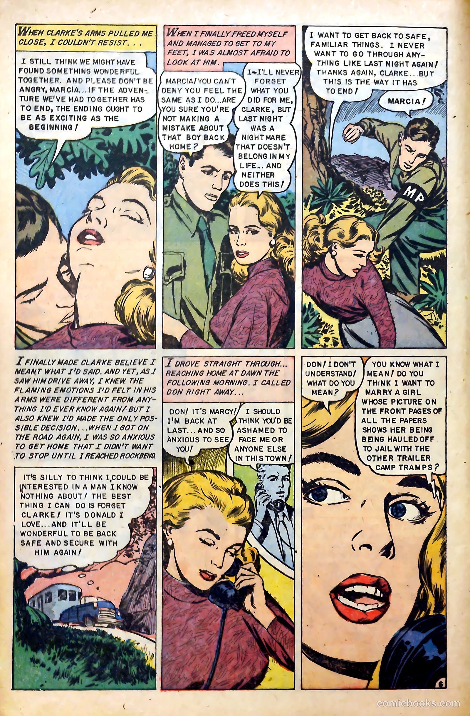Real Love #59 (1954) — page 8 of 36