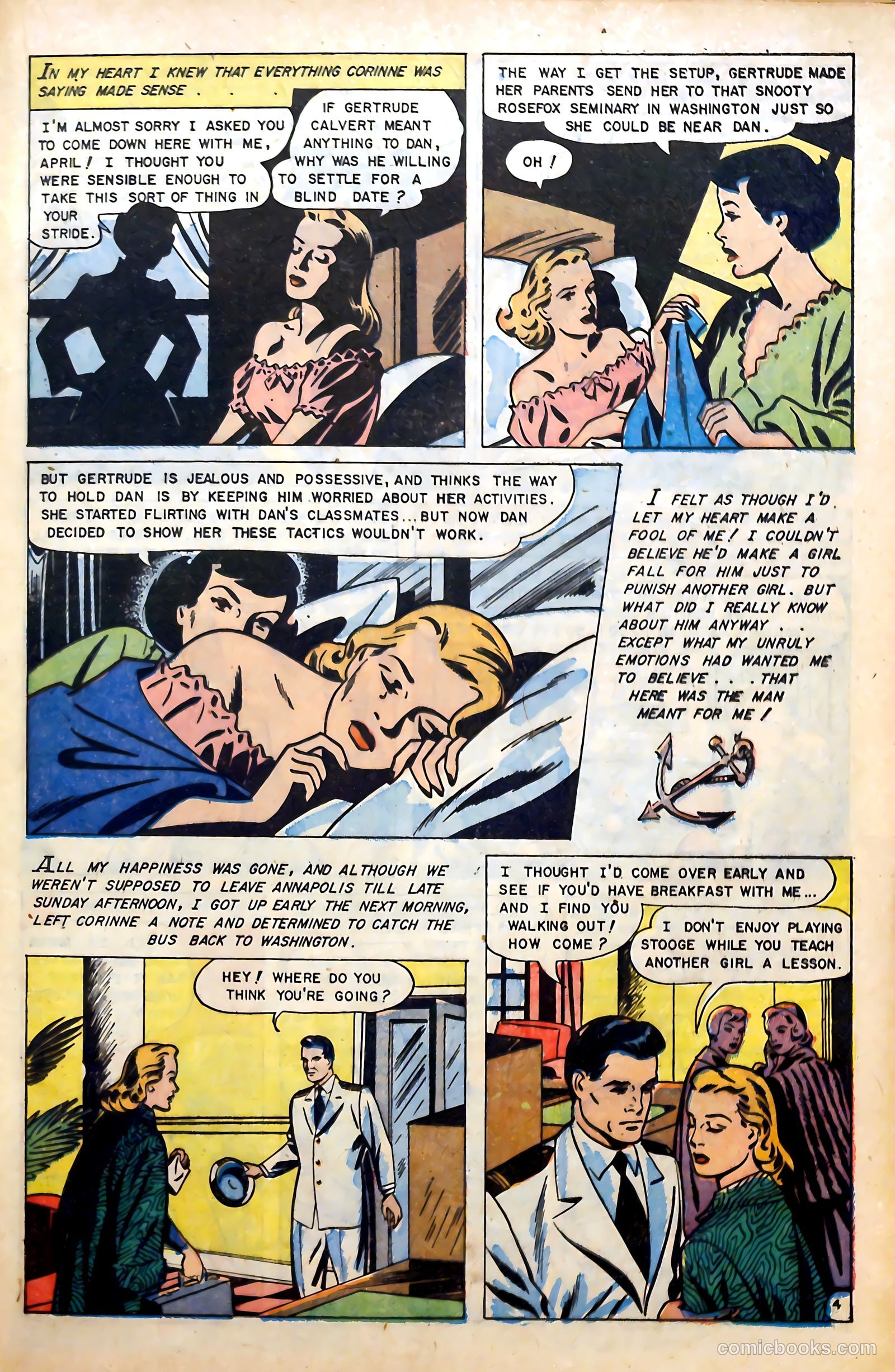 Real Love #59 (1954) — page 21 of 36