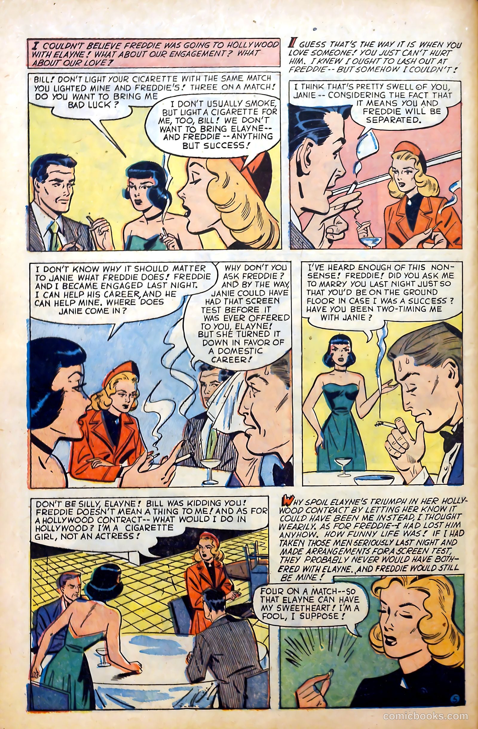 Real Love #59 (1954) — page 32 of 36