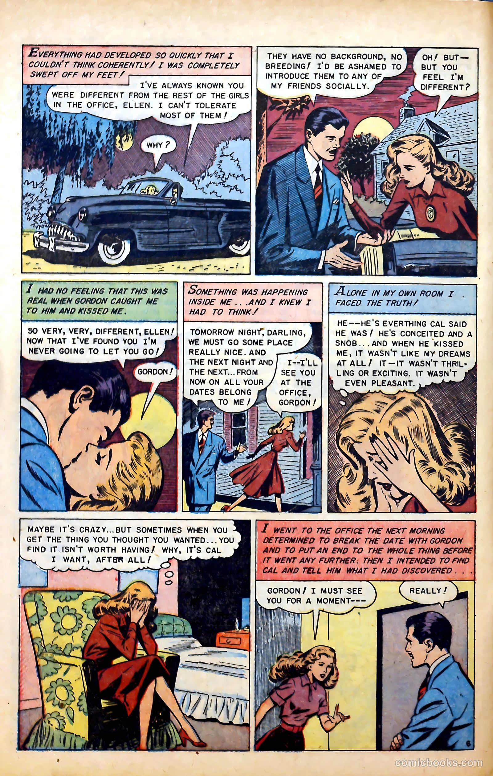 Real Love #60 (1954) — page 8 of 36