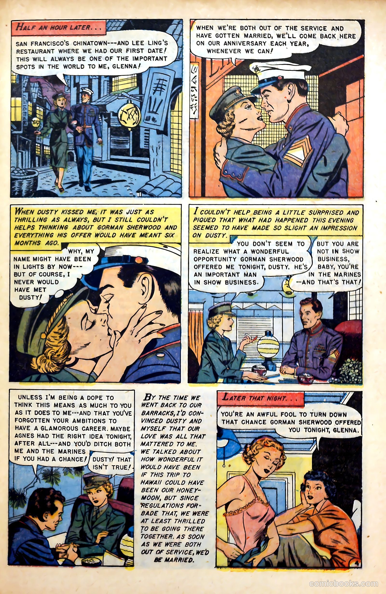 Real Love #60 (1954) — page 21 of 36
