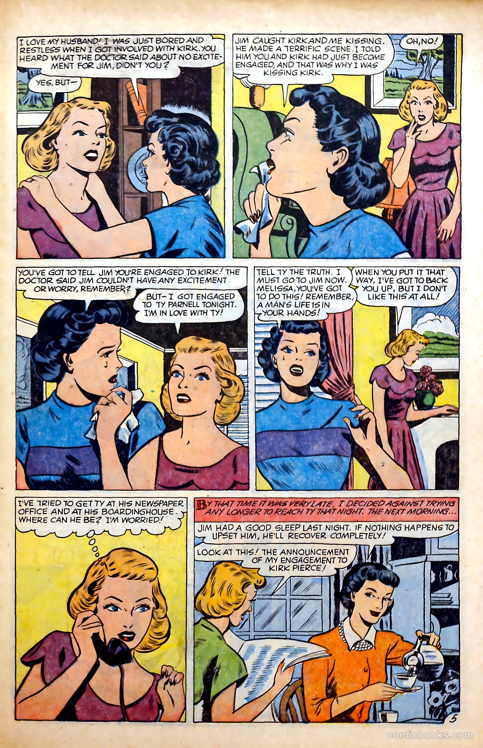 Real Love #60 (1954) — page 31 of 36