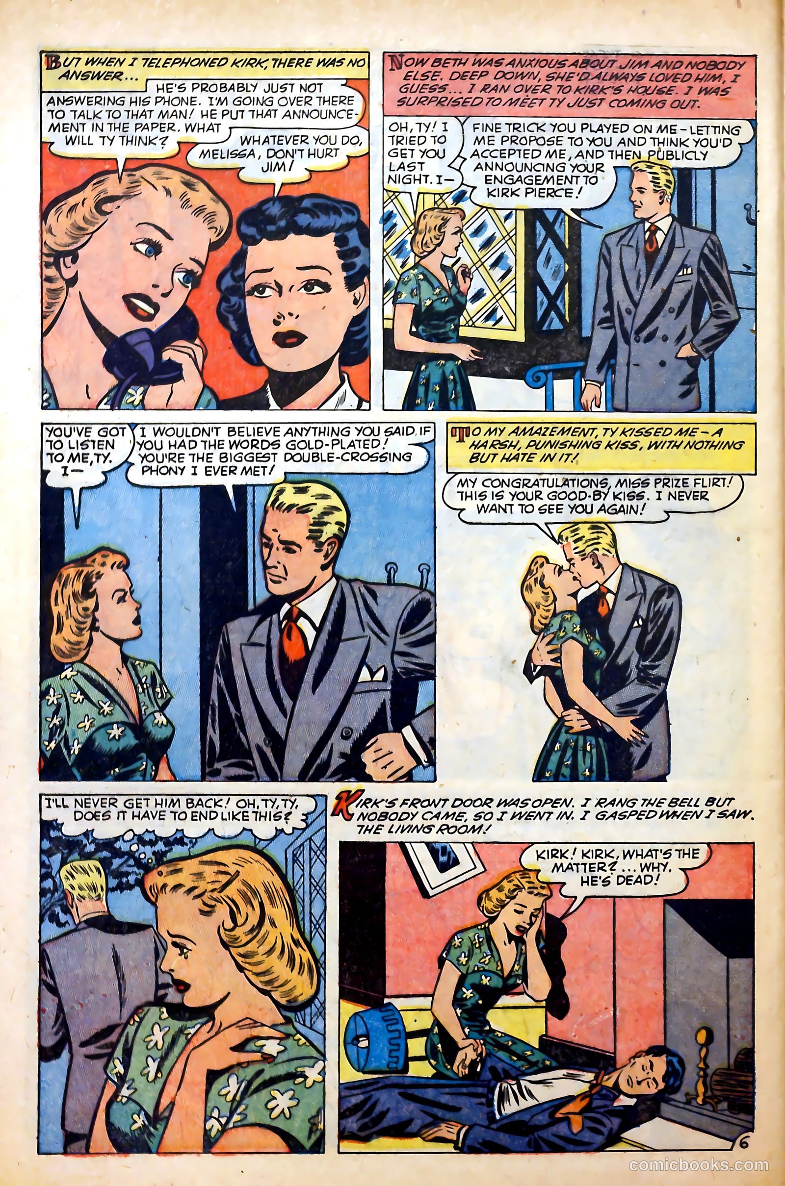 Real Love #60 (1954) — page 32 of 36