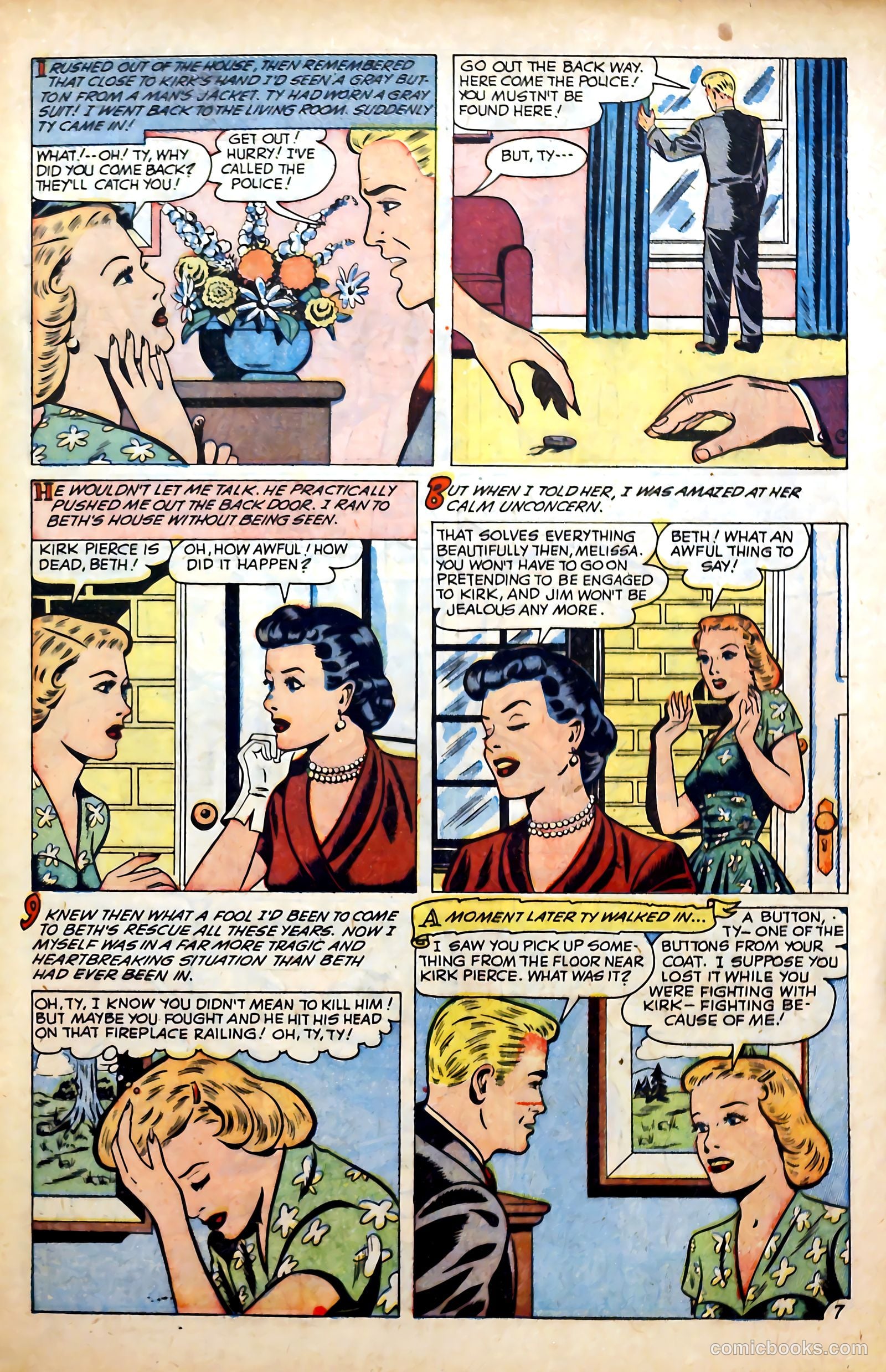 Real Love #60 (1954) — page 33 of 36