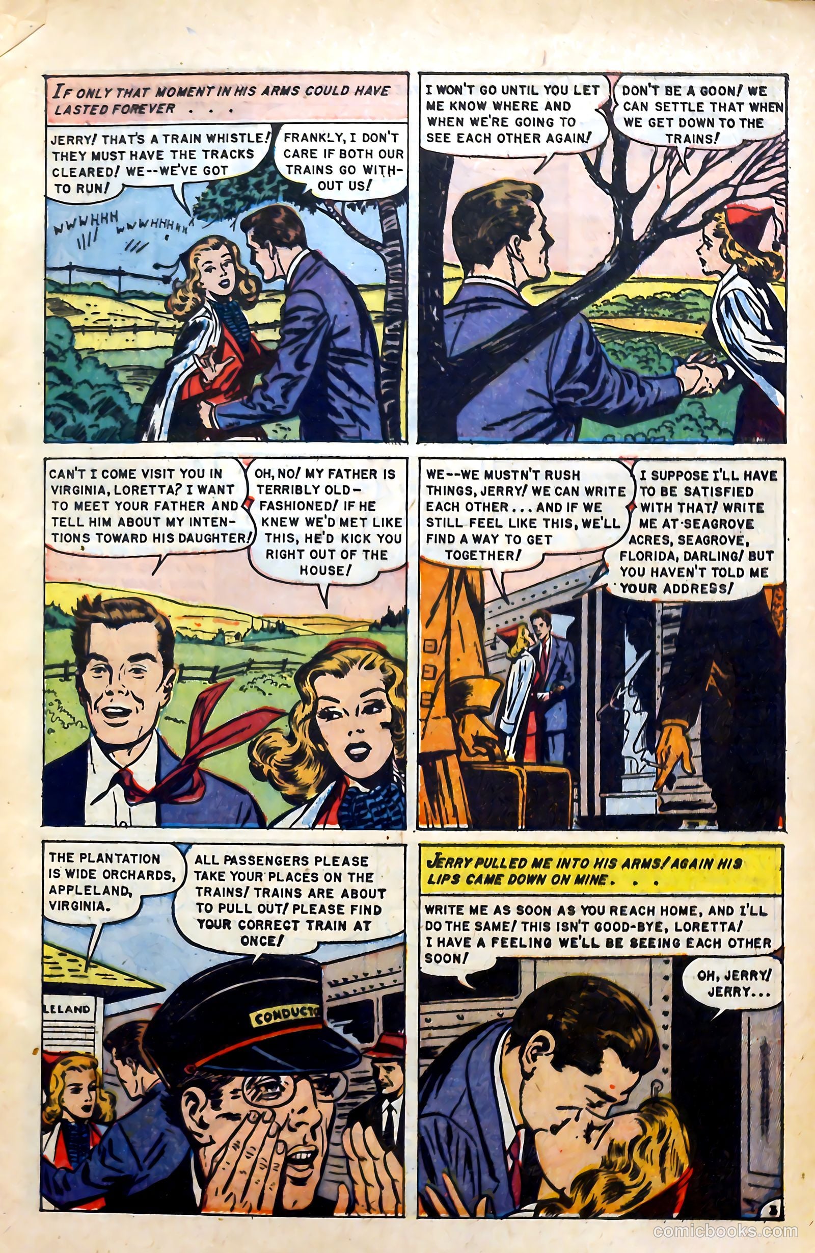 Real Love #61 (1954) — page 6 of 37