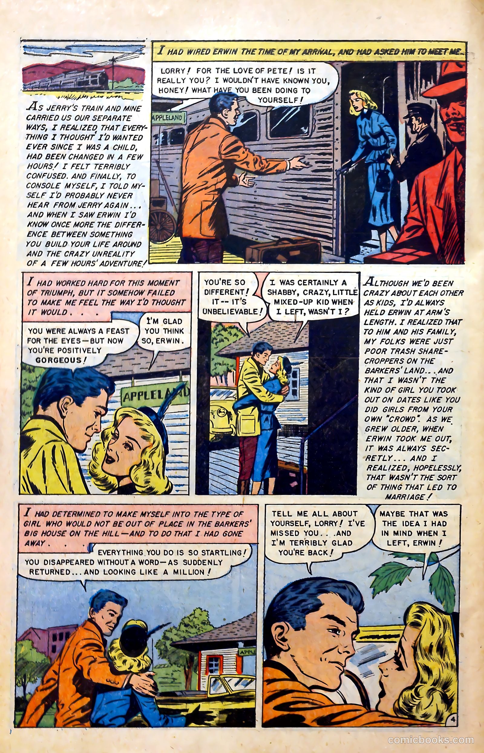 Real Love #61 (1954) — page 7 of 37