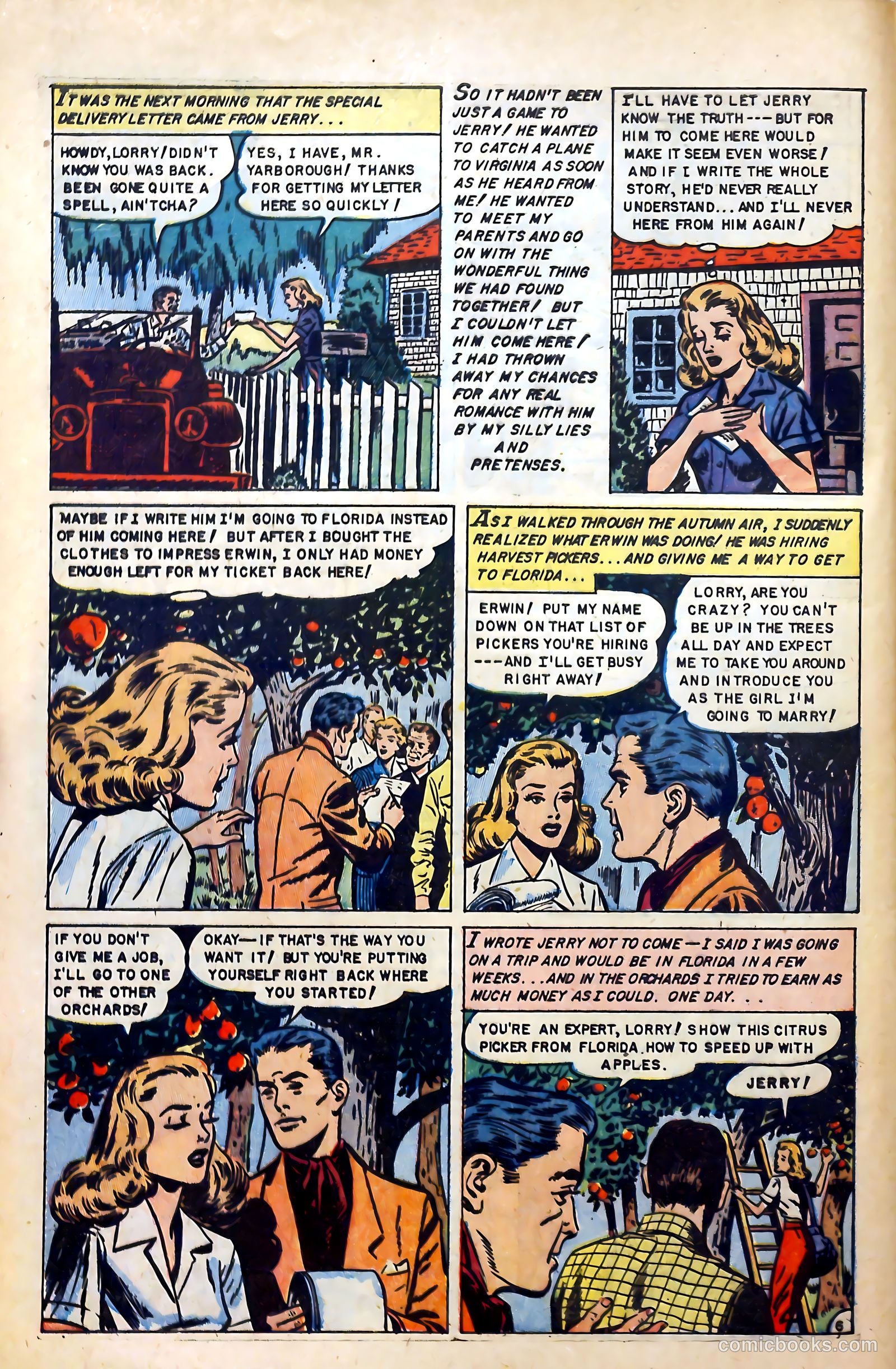 Real Love #61 (1954) — page 9 of 37