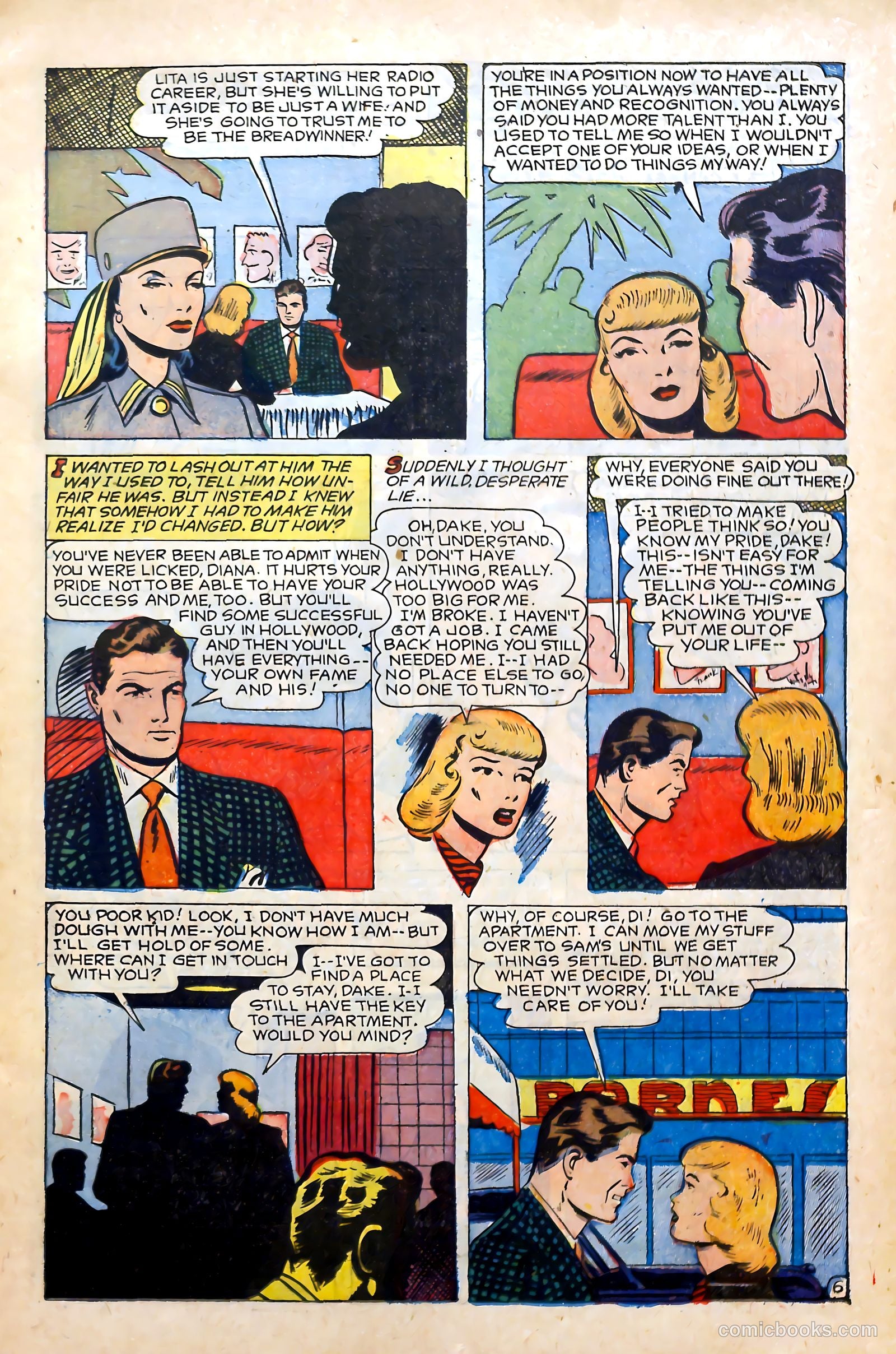Real Love #61 (1954) — page 16 of 37