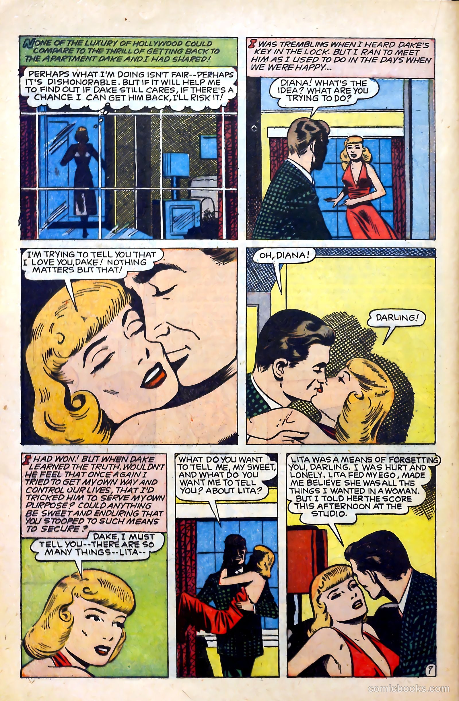 Real Love #61 (1954) — page 17 of 37