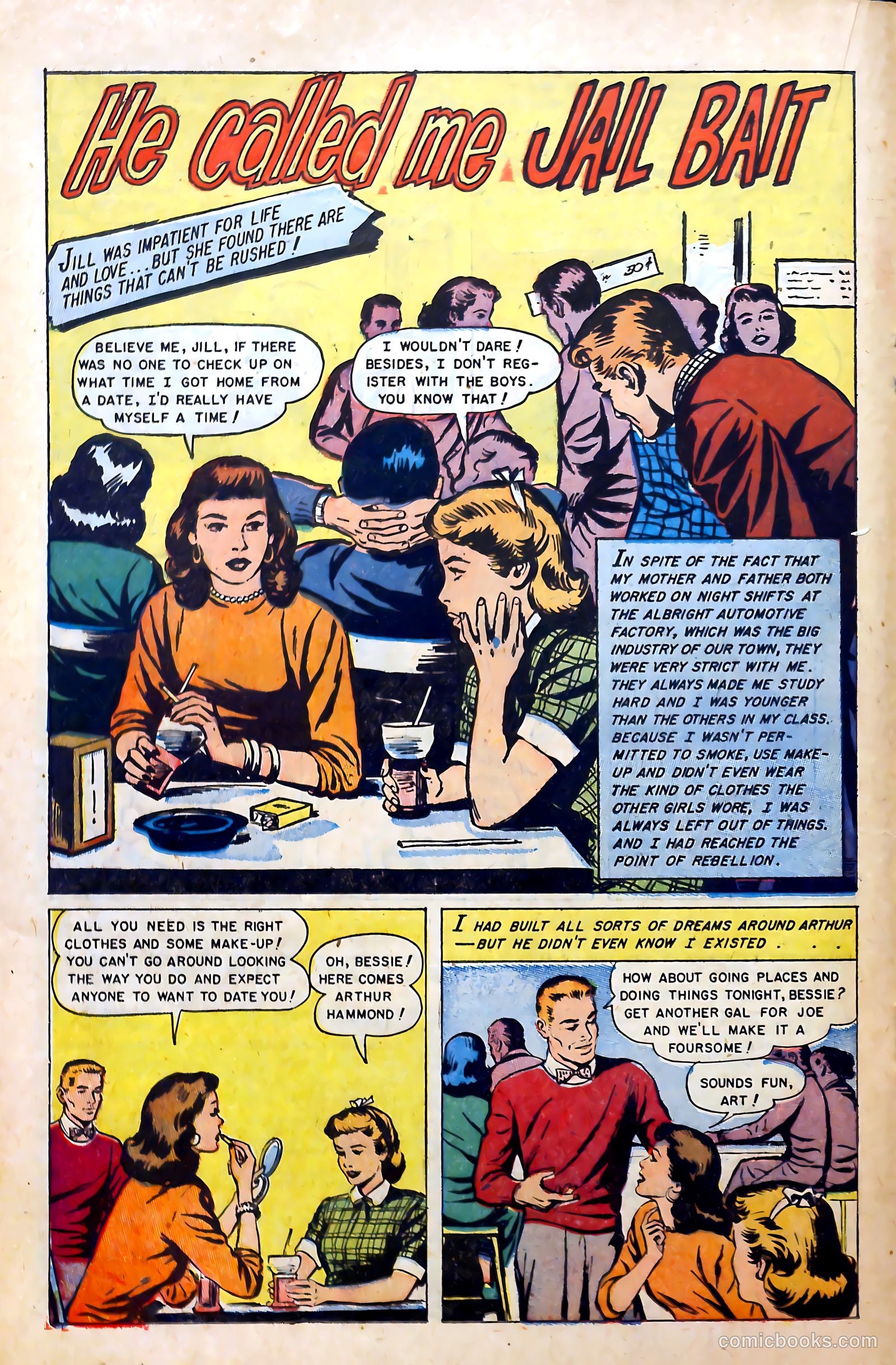 Real Love #61 (1954) — page 19 of 37