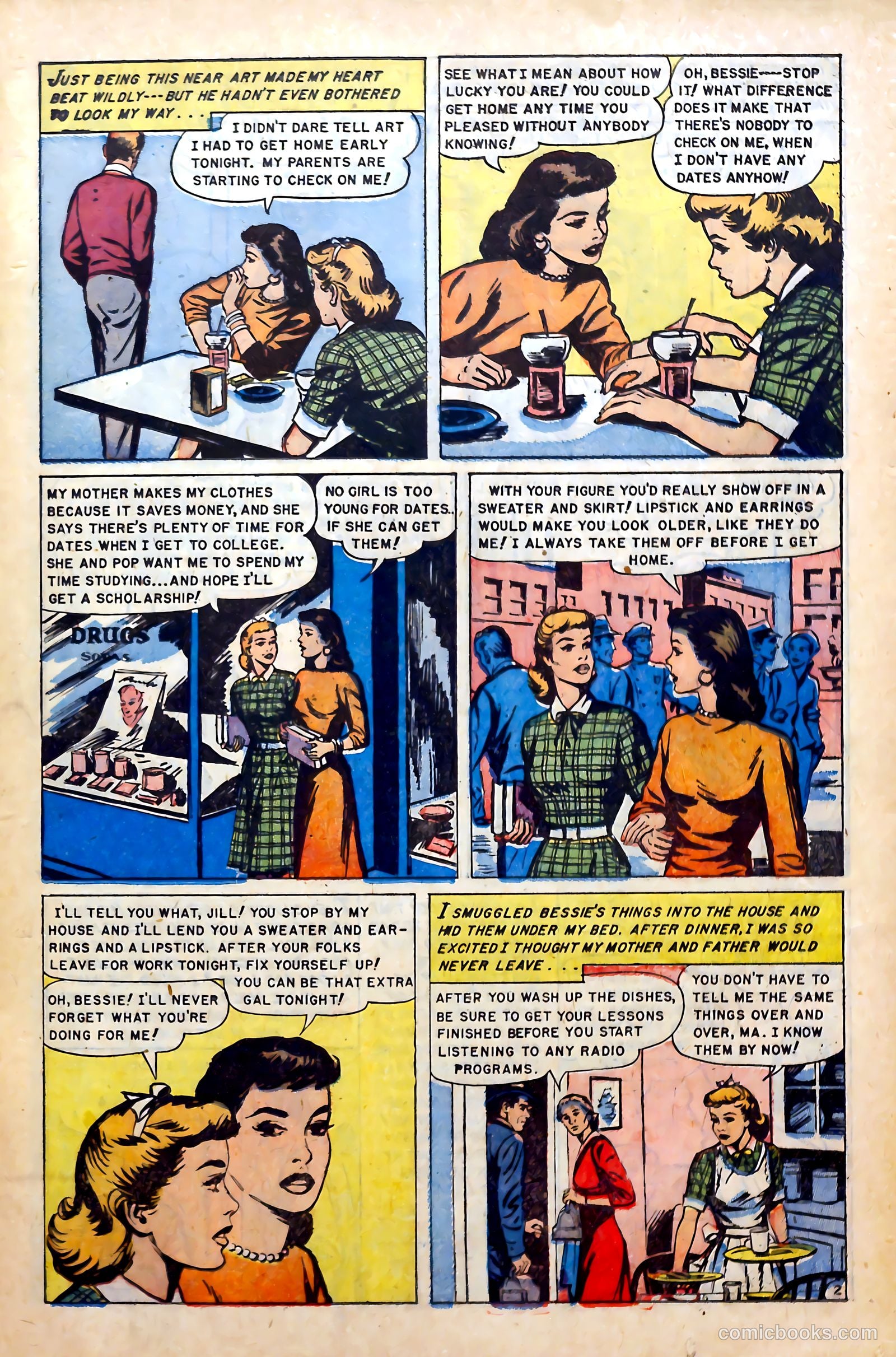 Real Love #61 (1954) — page 20 of 37