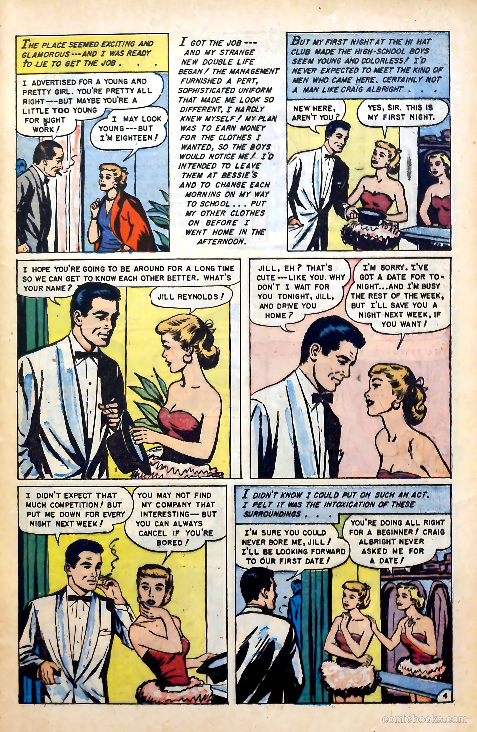 Real Love #61 (1954) — page 22 of 37