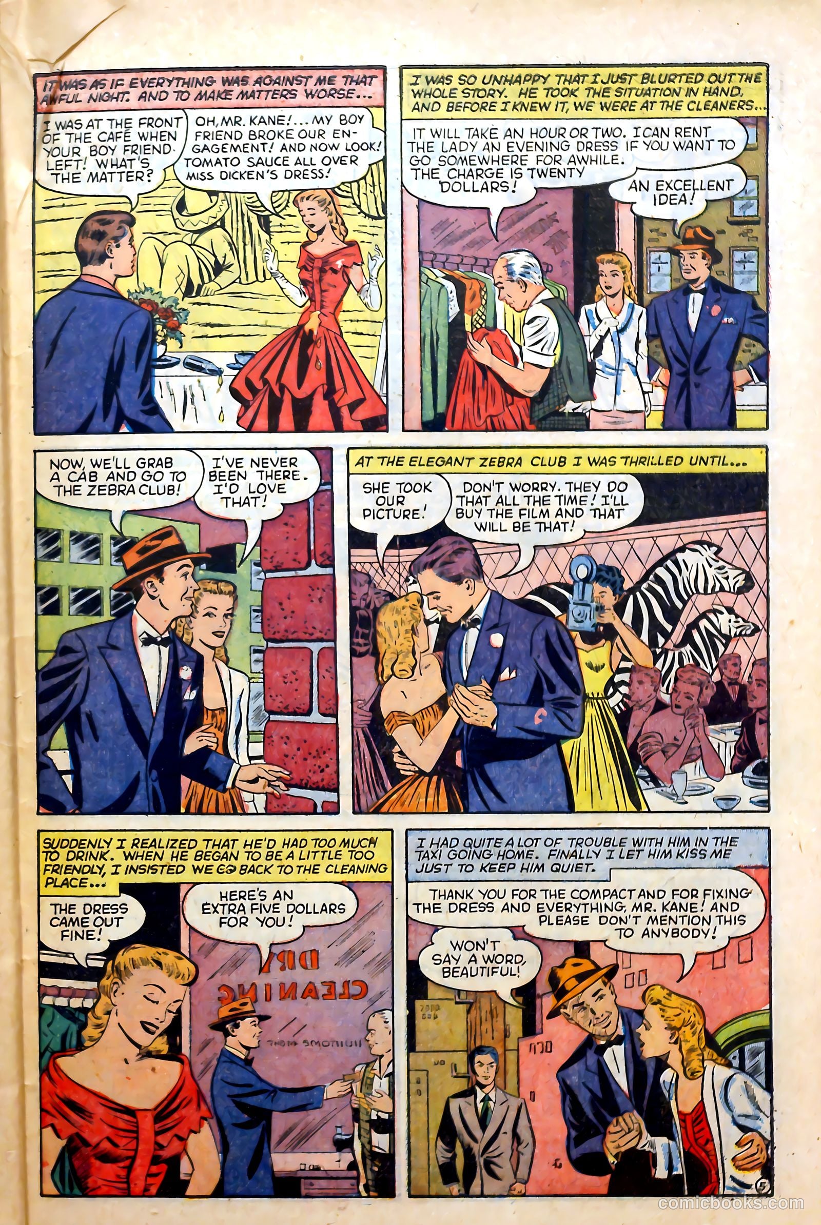 Real Love #61 (1954) — page 32 of 37