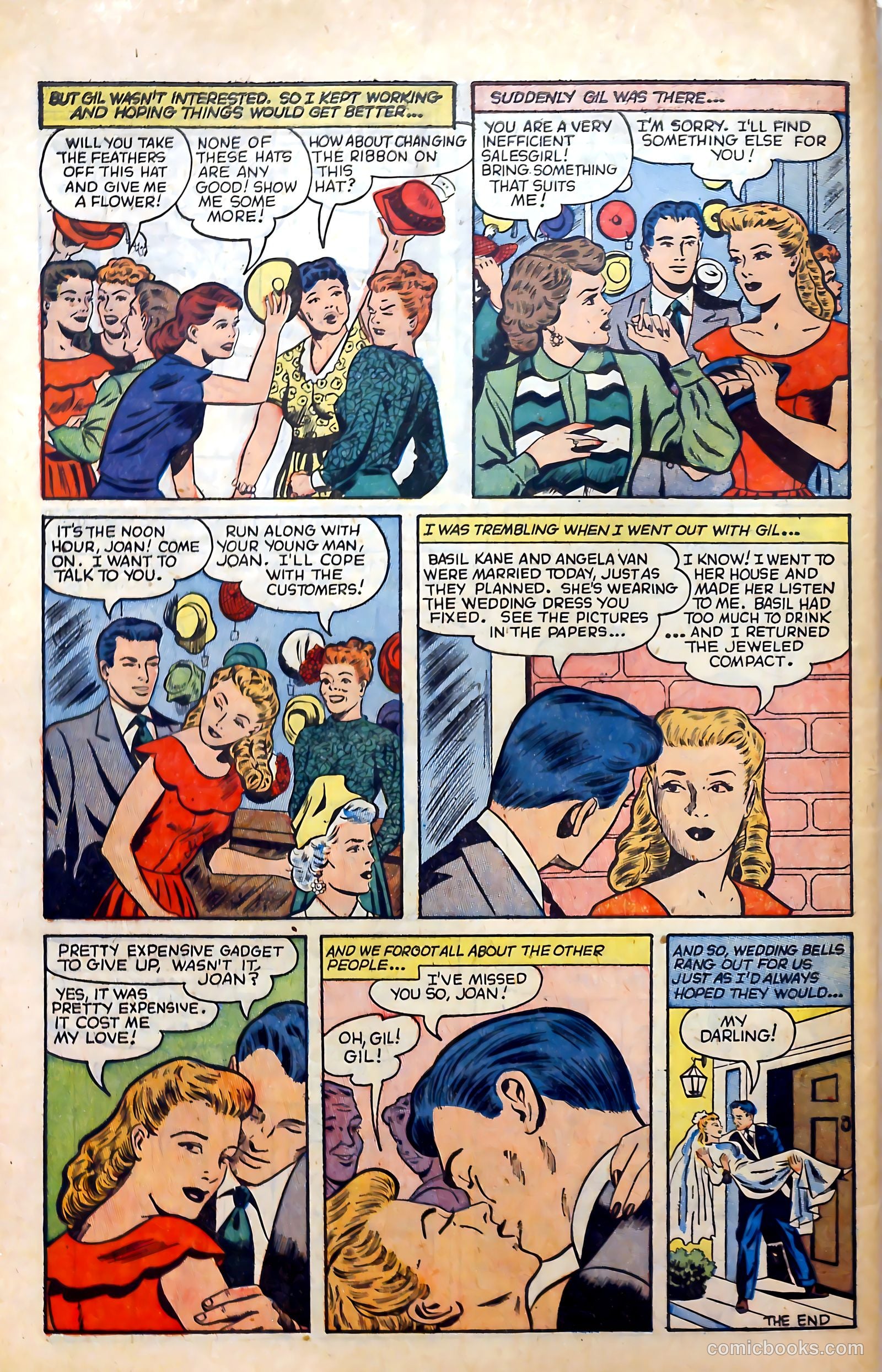 Real Love #61 (1954) — page 35 of 37
