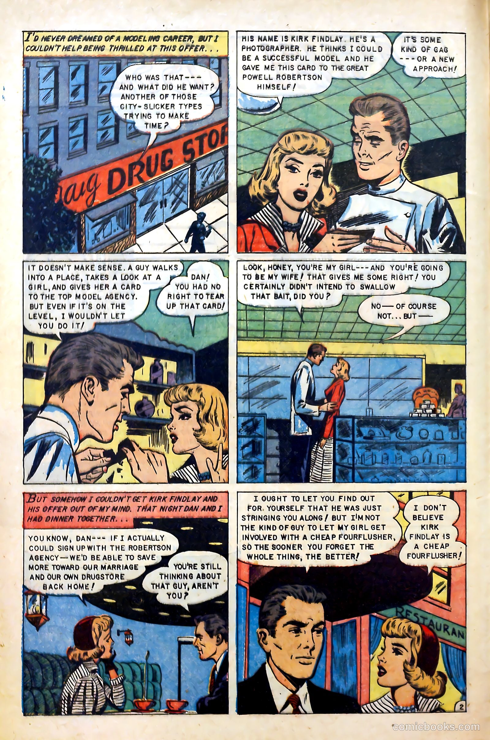 Real Love #62 (1954) — page 4 of 36