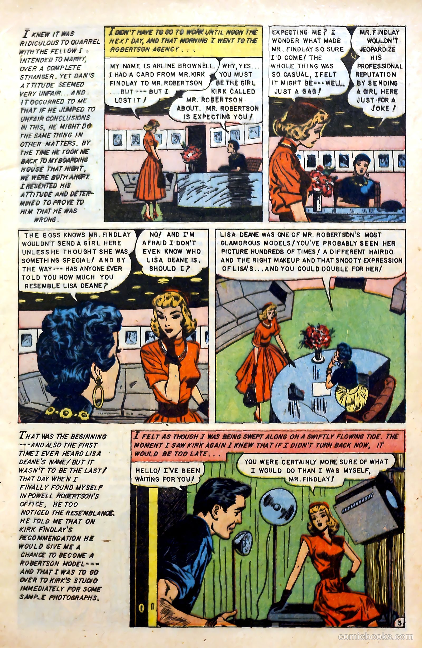 Real Love #62 (1954) — page 5 of 36