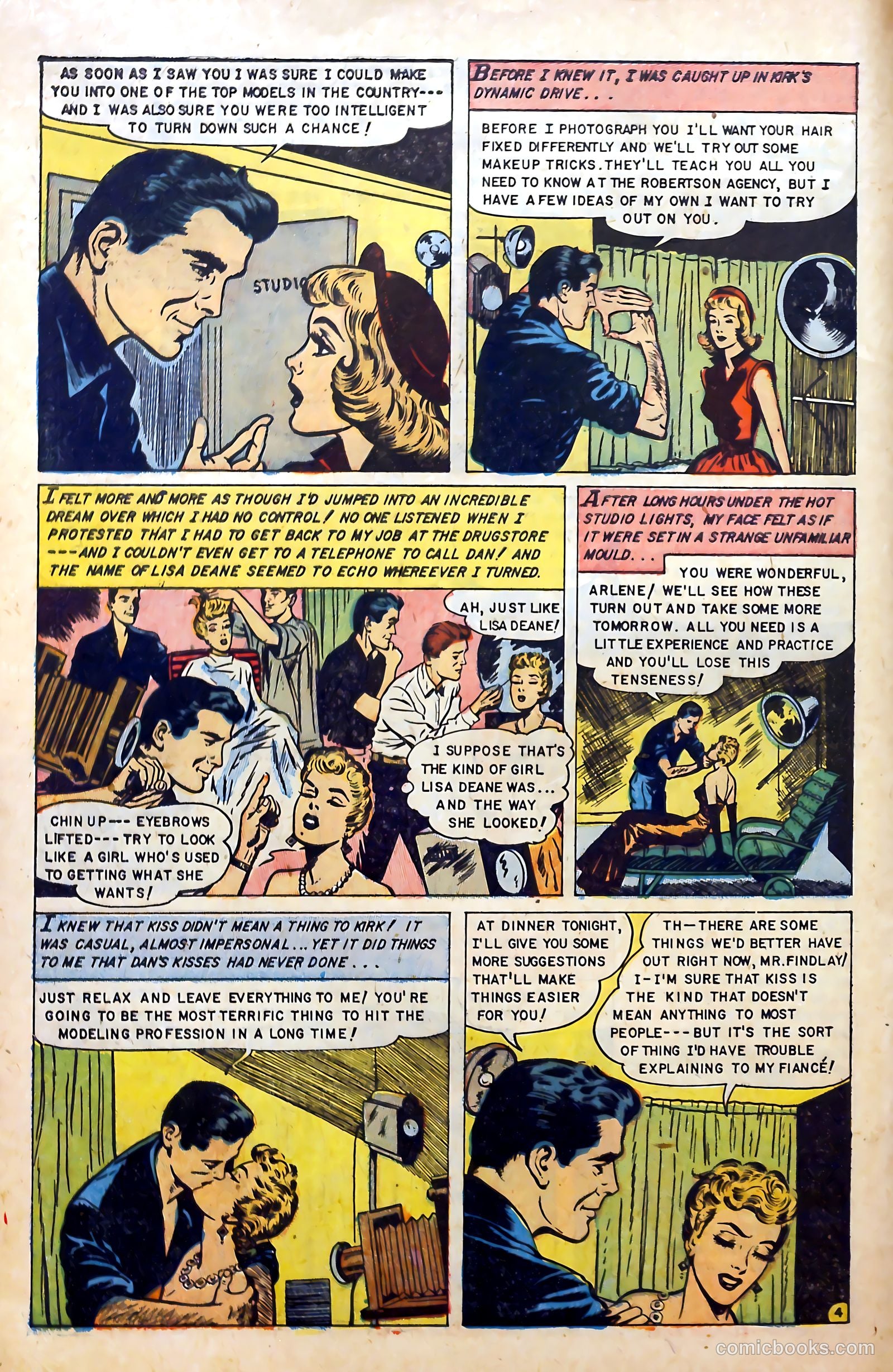 Real Love #62 (1954) — page 6 of 36