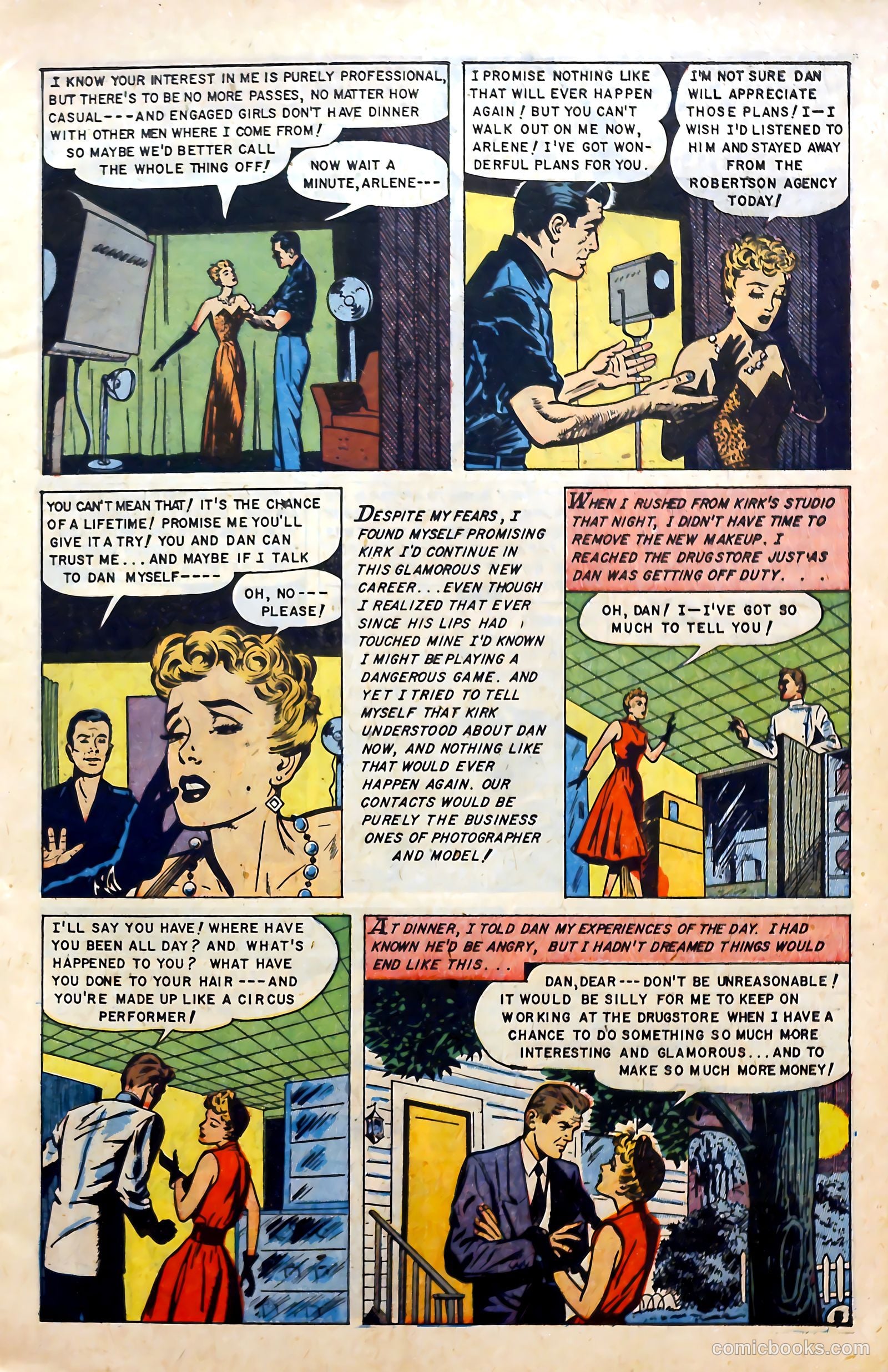 Real Love #62 (1954) — page 7 of 36