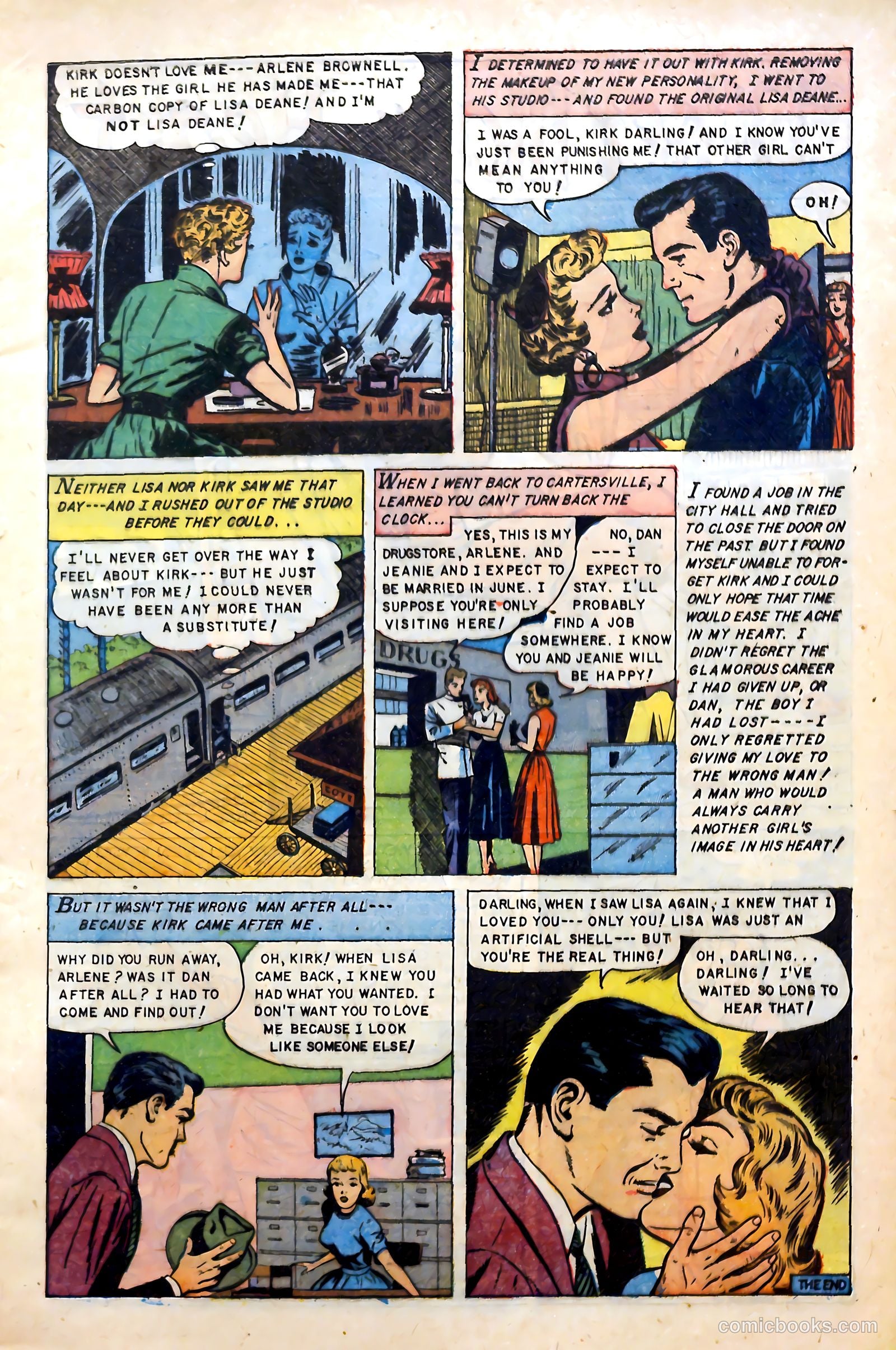 Real Love #62 (1954) — page 9 of 36