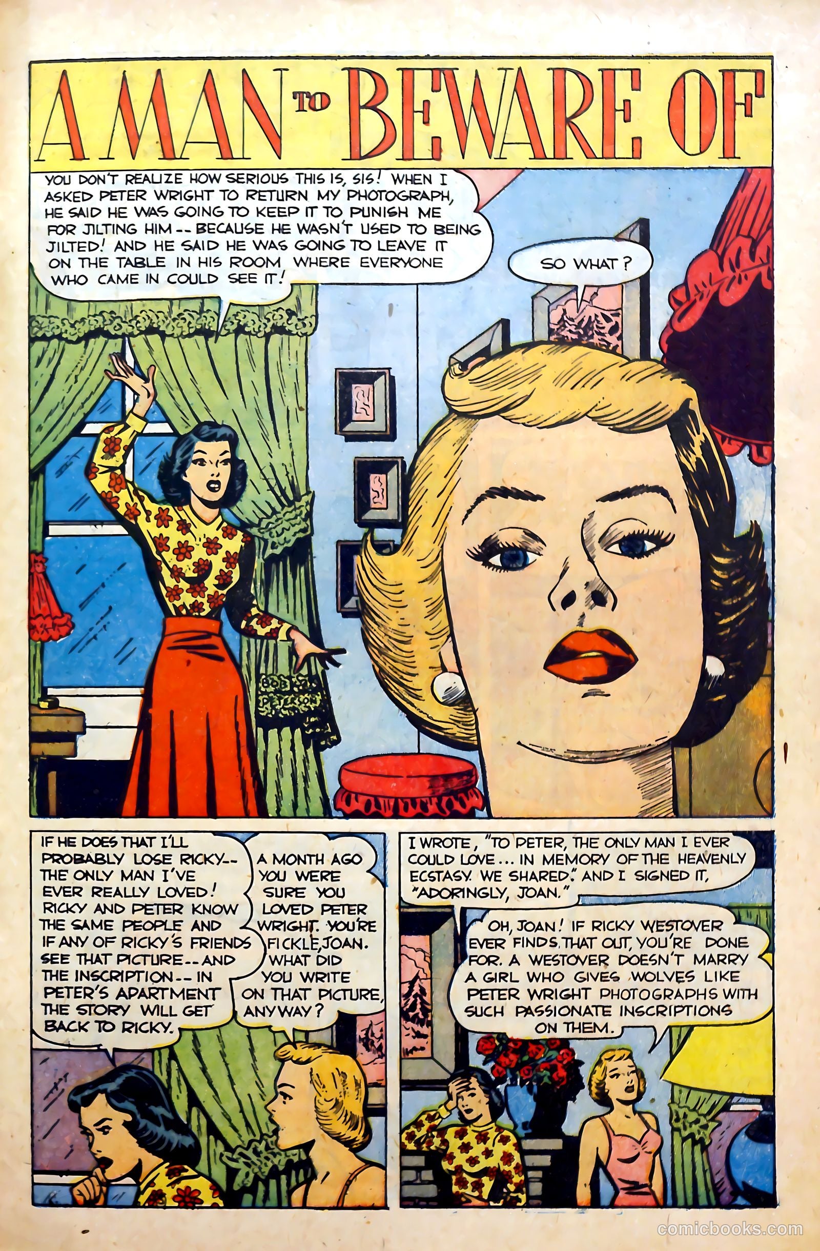 Real Love #62 (1954) — page 27 of 36