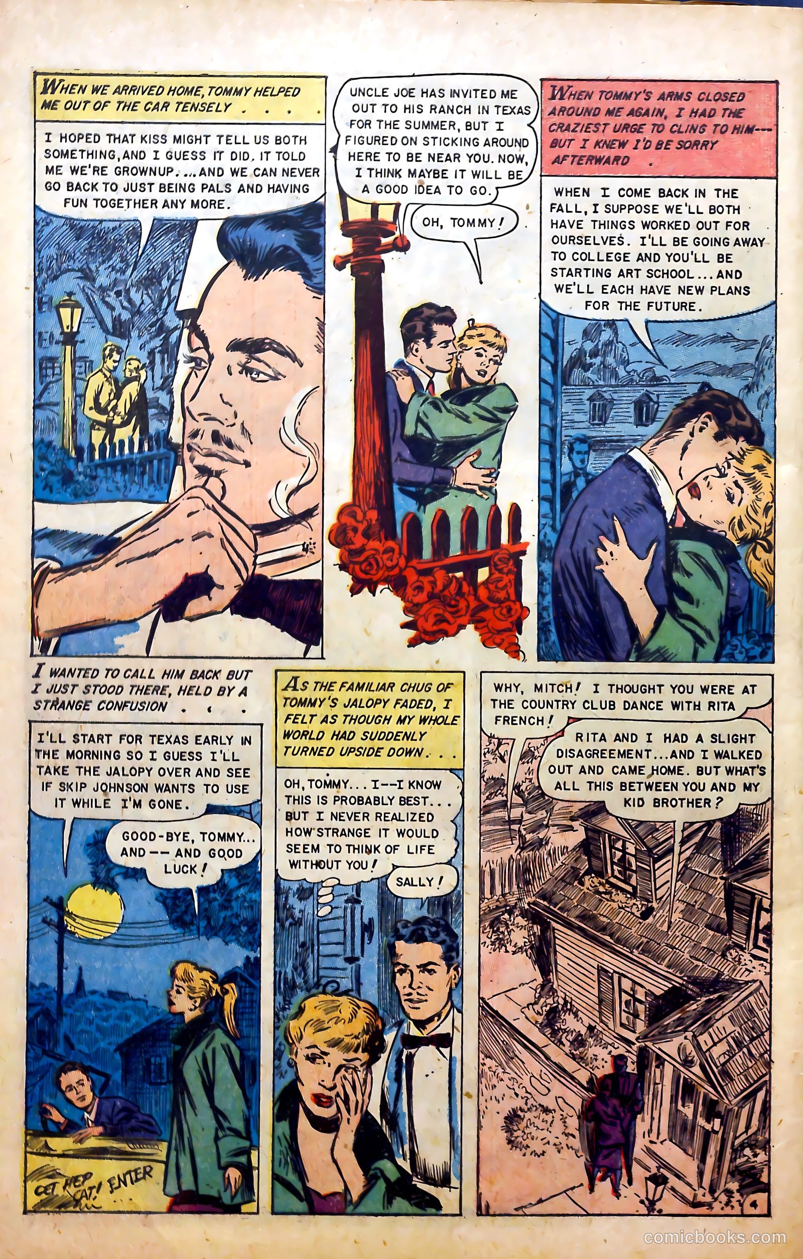 Real Love #63 (1954) — page 6 of 36