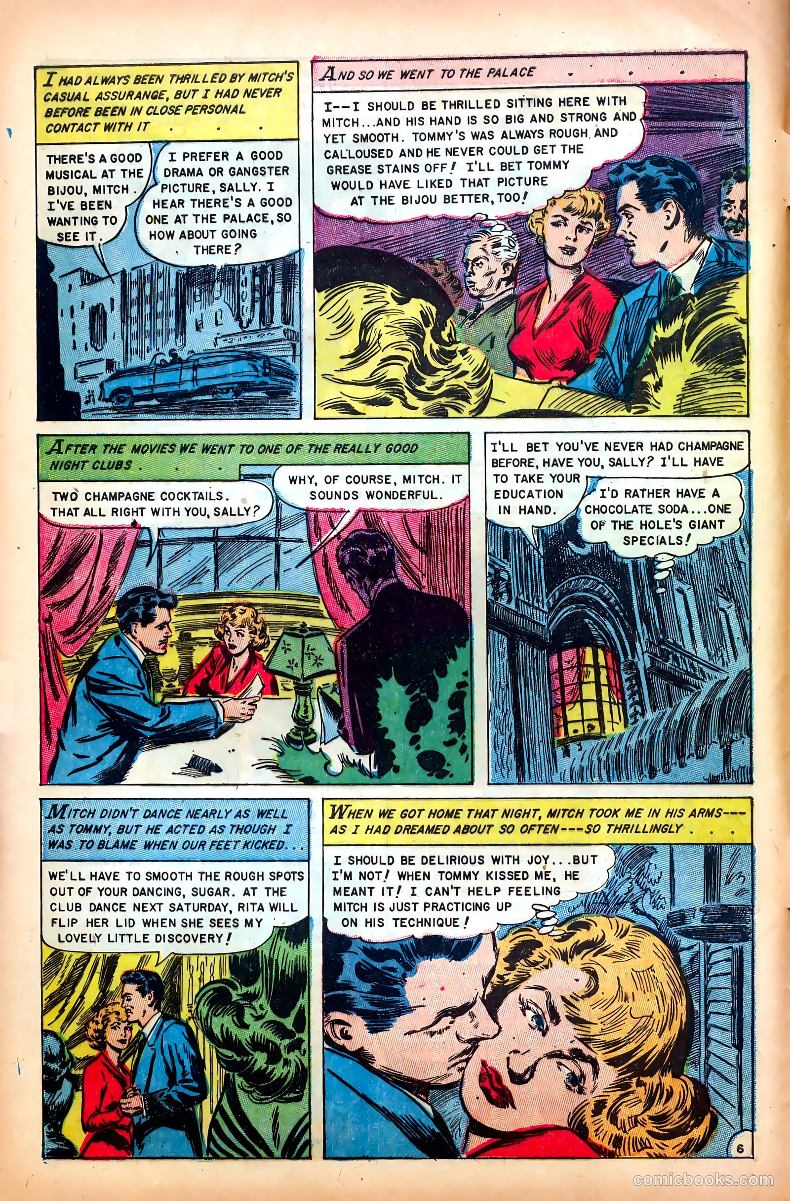 Real Love #63 (1954) — page 8 of 36