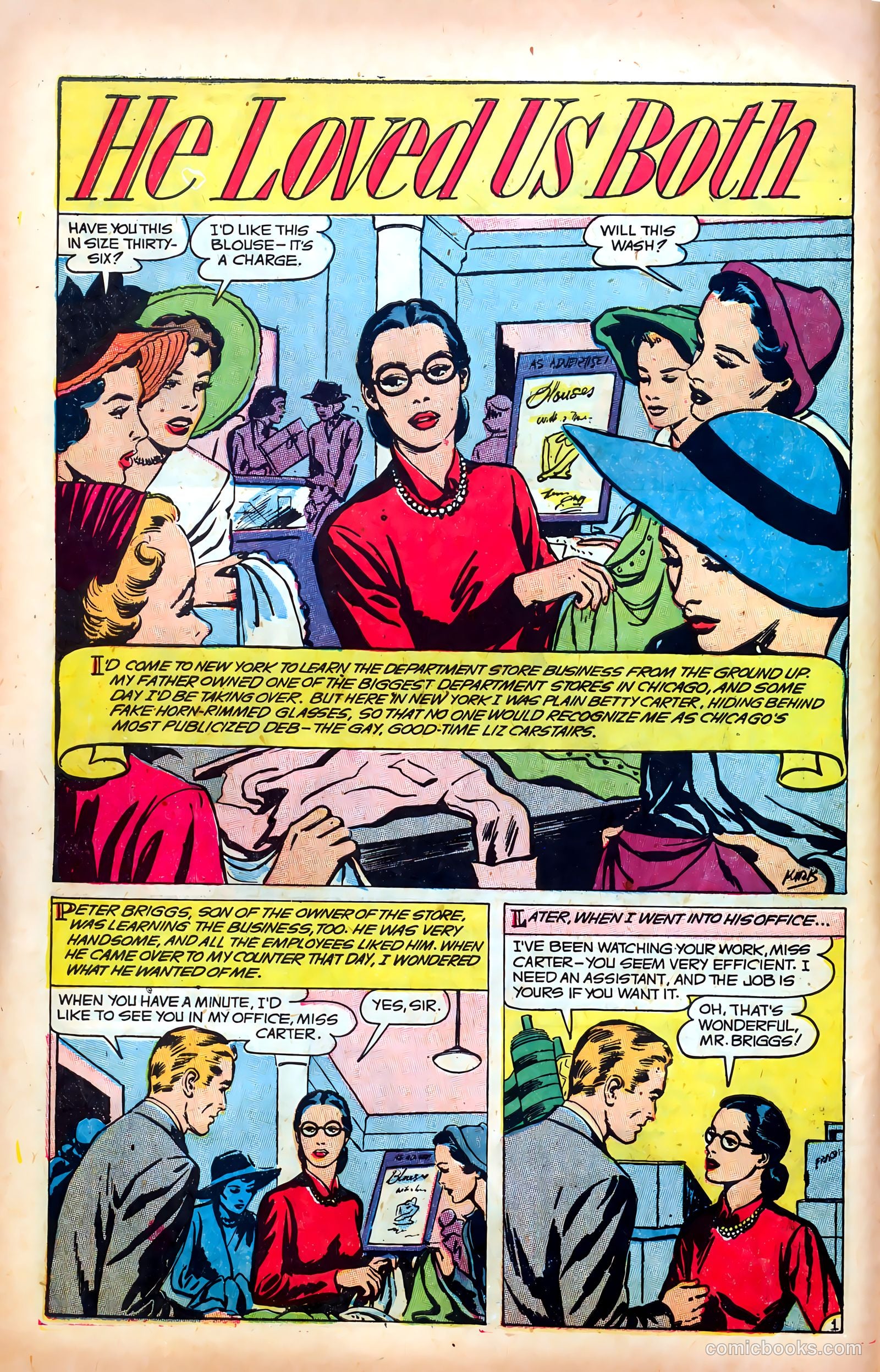 Real Love #63 (1954) — page 10 of 36