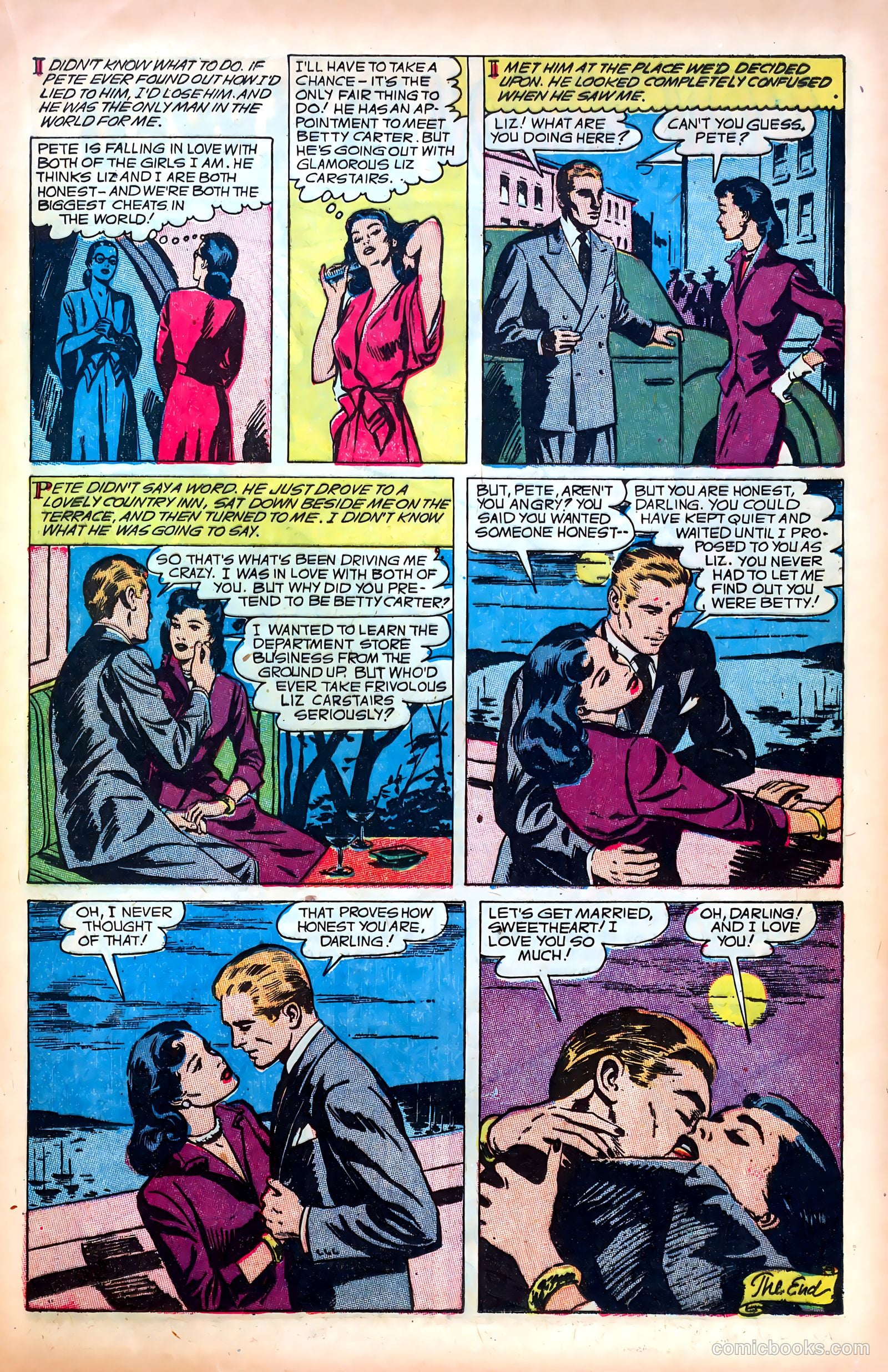 Real Love #63 (1954) — page 17 of 36