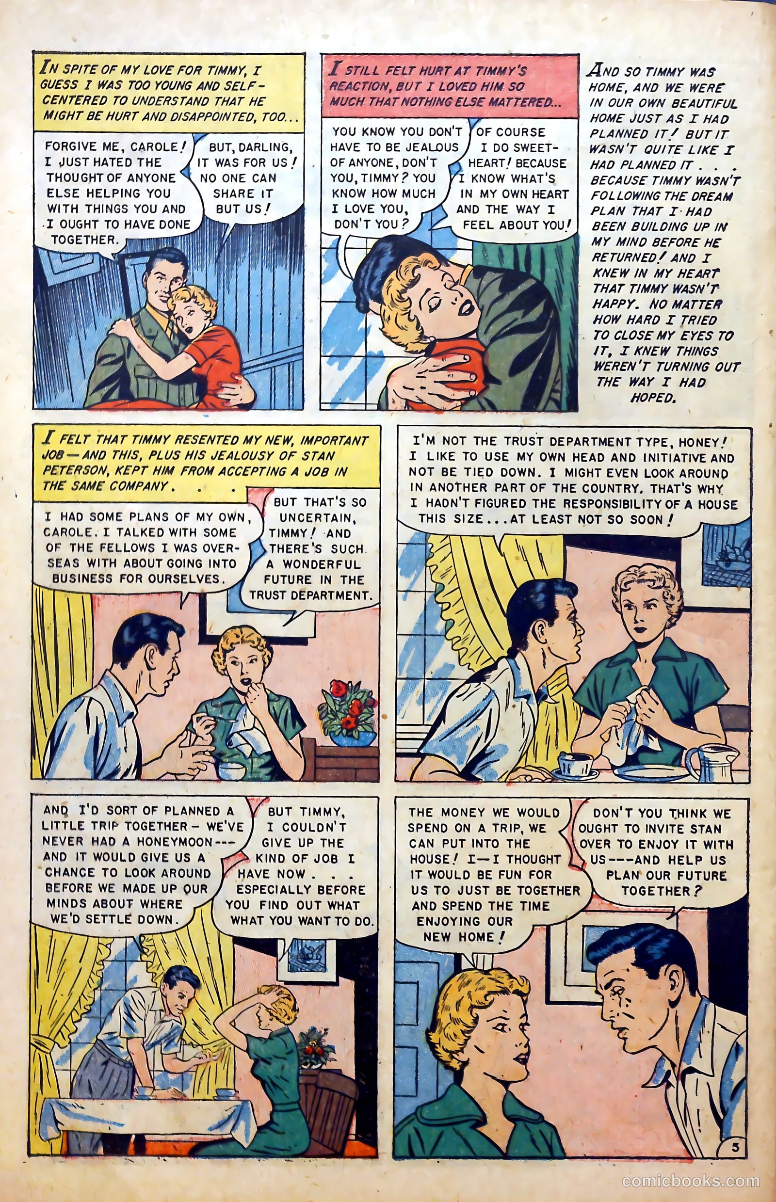 Real Love #63 (1954) — page 22 of 36