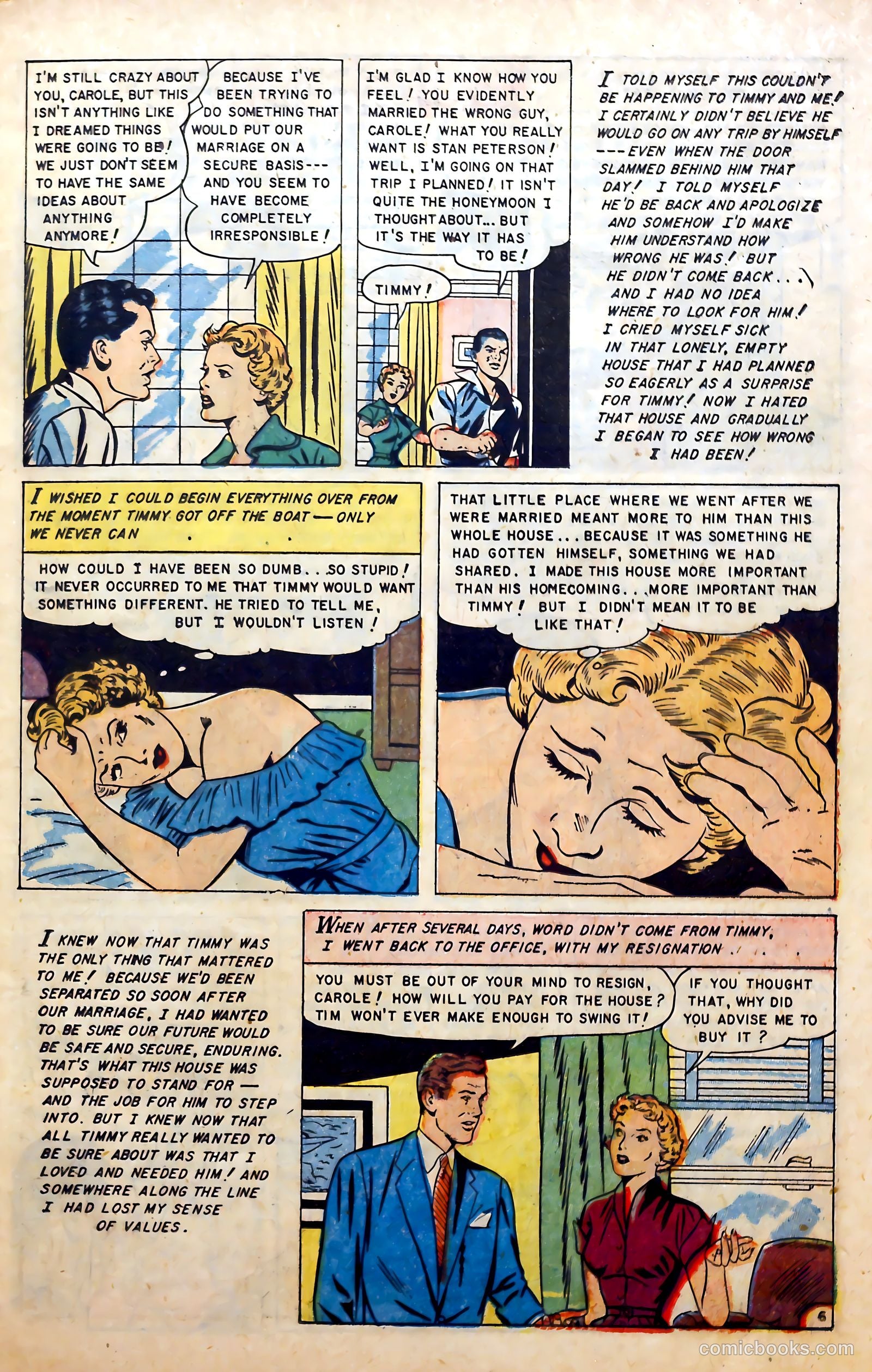 Real Love #63 (1954) — page 23 of 36