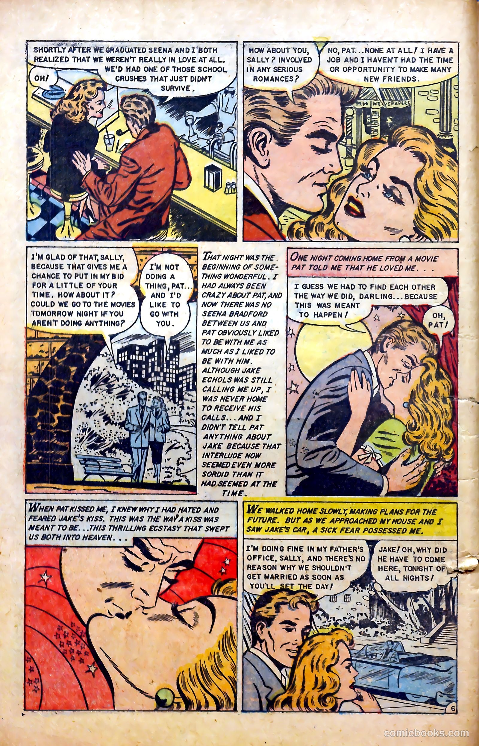 Real Love #64 (1954) — page 8 of 37