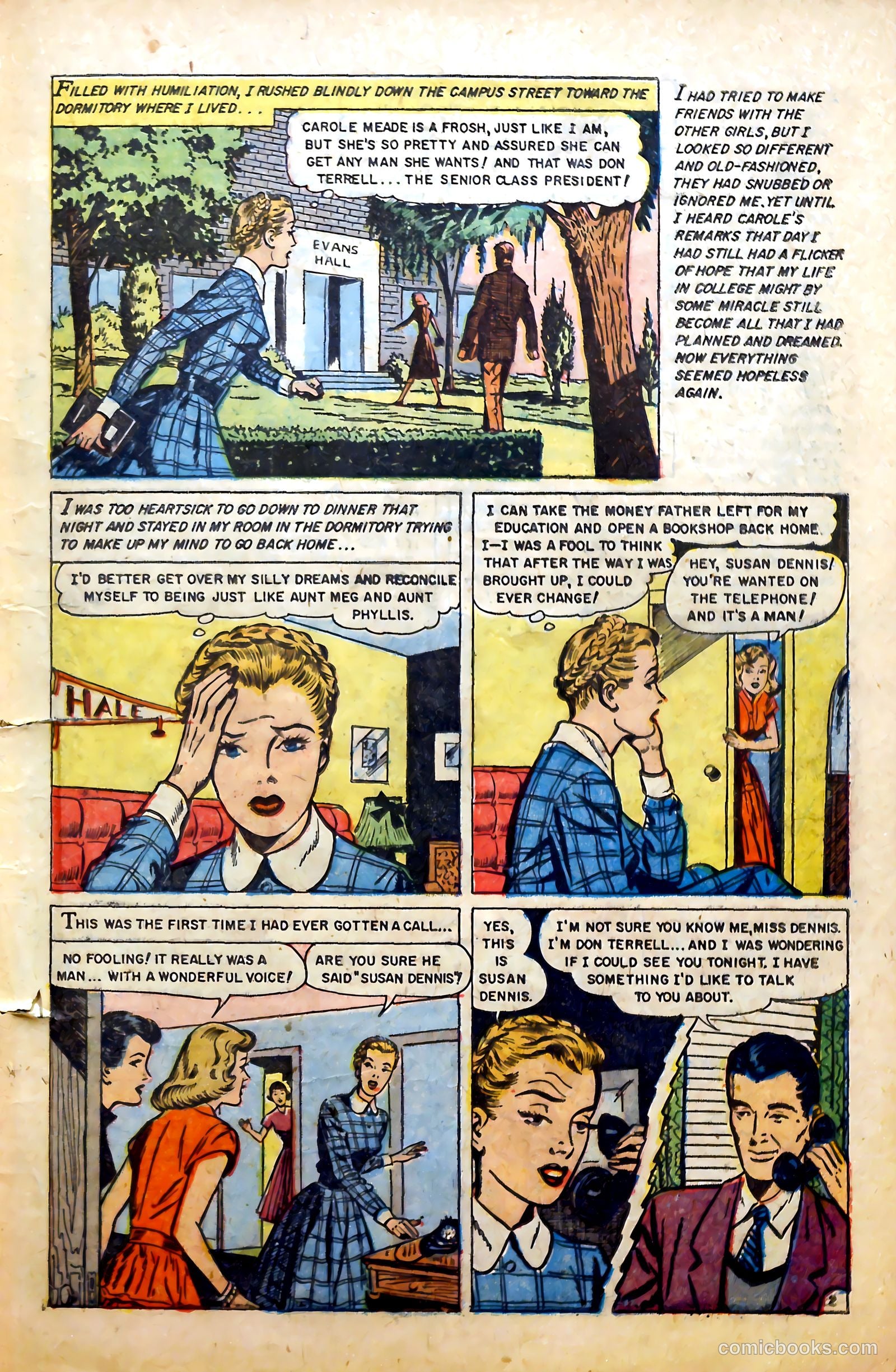 Real Love #64 (1954) — page 19 of 37