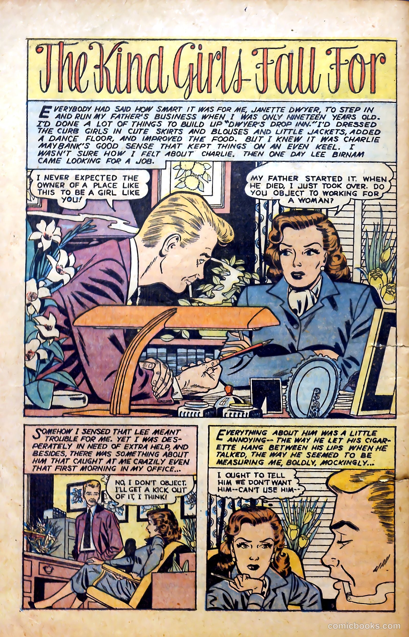 Real Love #64 (1954) — page 28 of 37