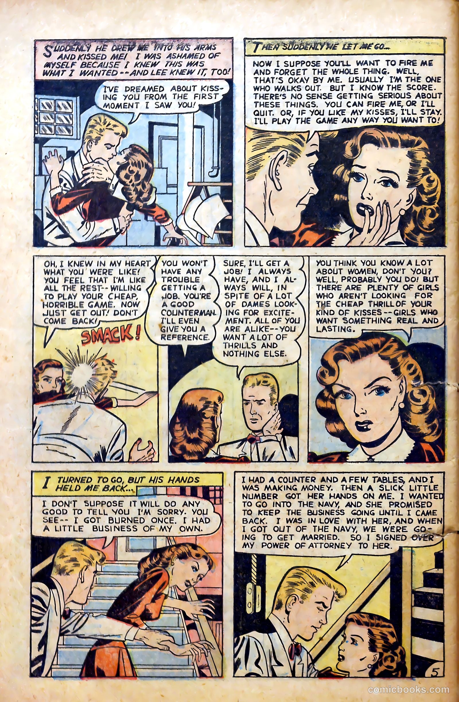 Real Love #64 (1954) — page 32 of 37
