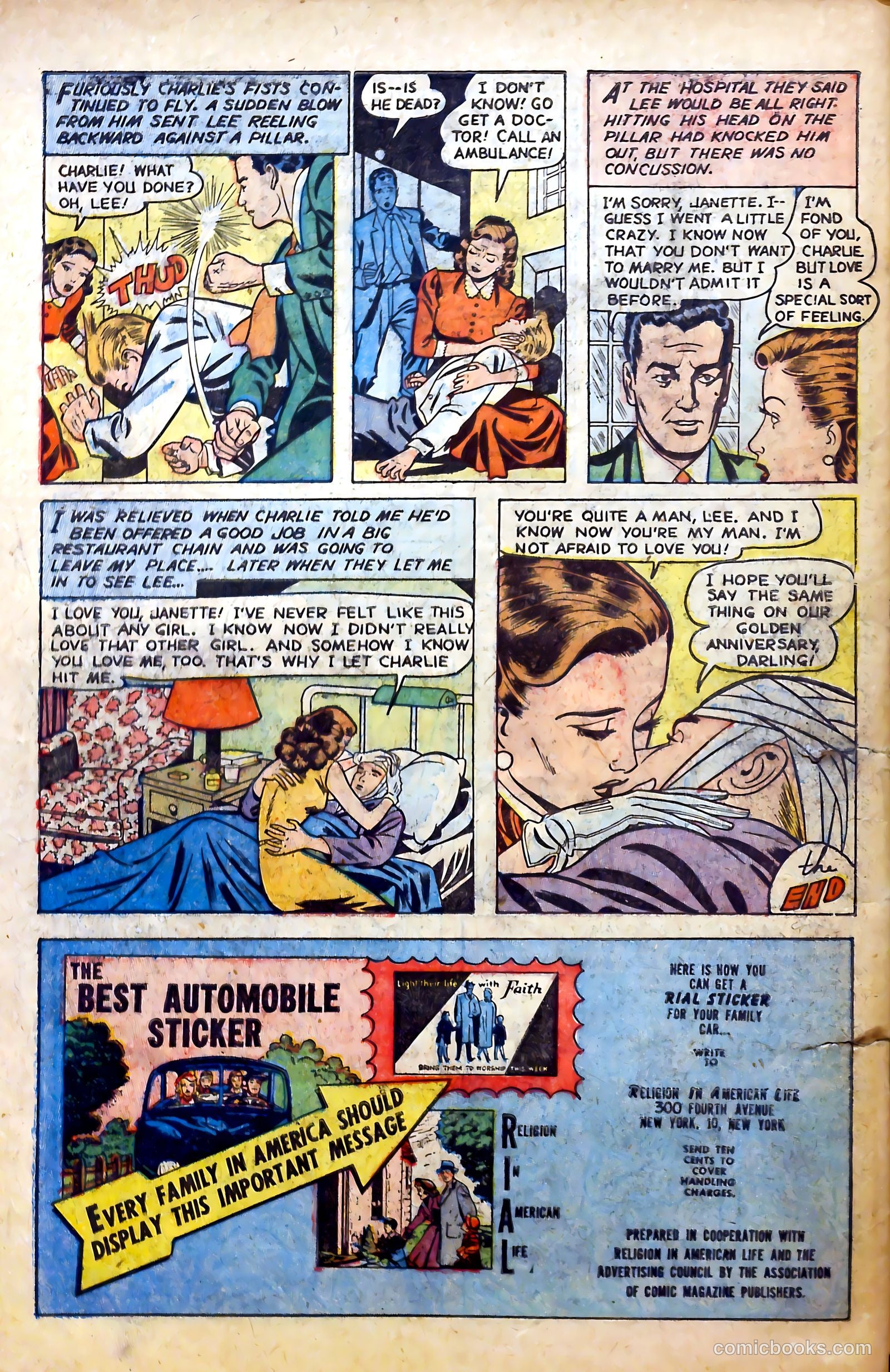 Real Love #64 (1954) — page 34 of 37