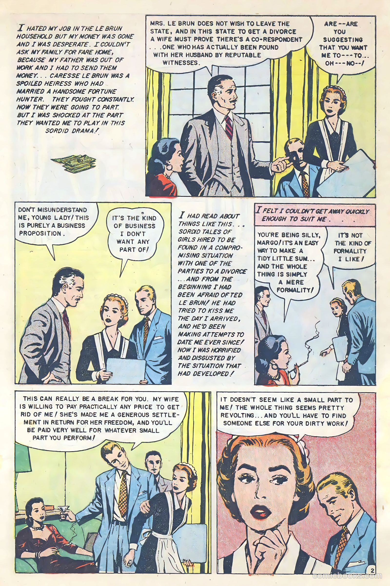 Real Love #65 (1954) — page 4 of 36